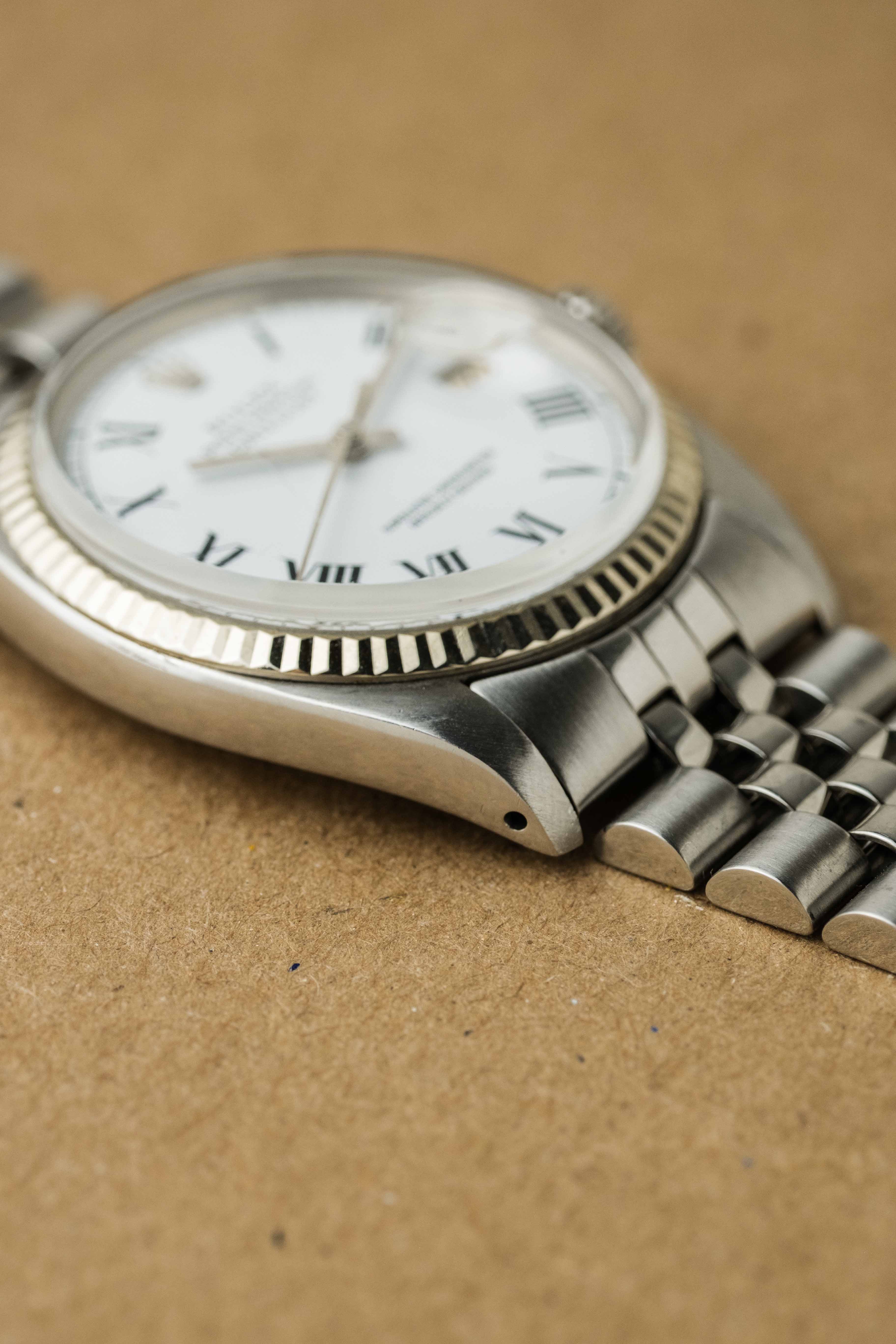 Rolex Datejust Ref. 1601 'White Buckley' Dial 1968