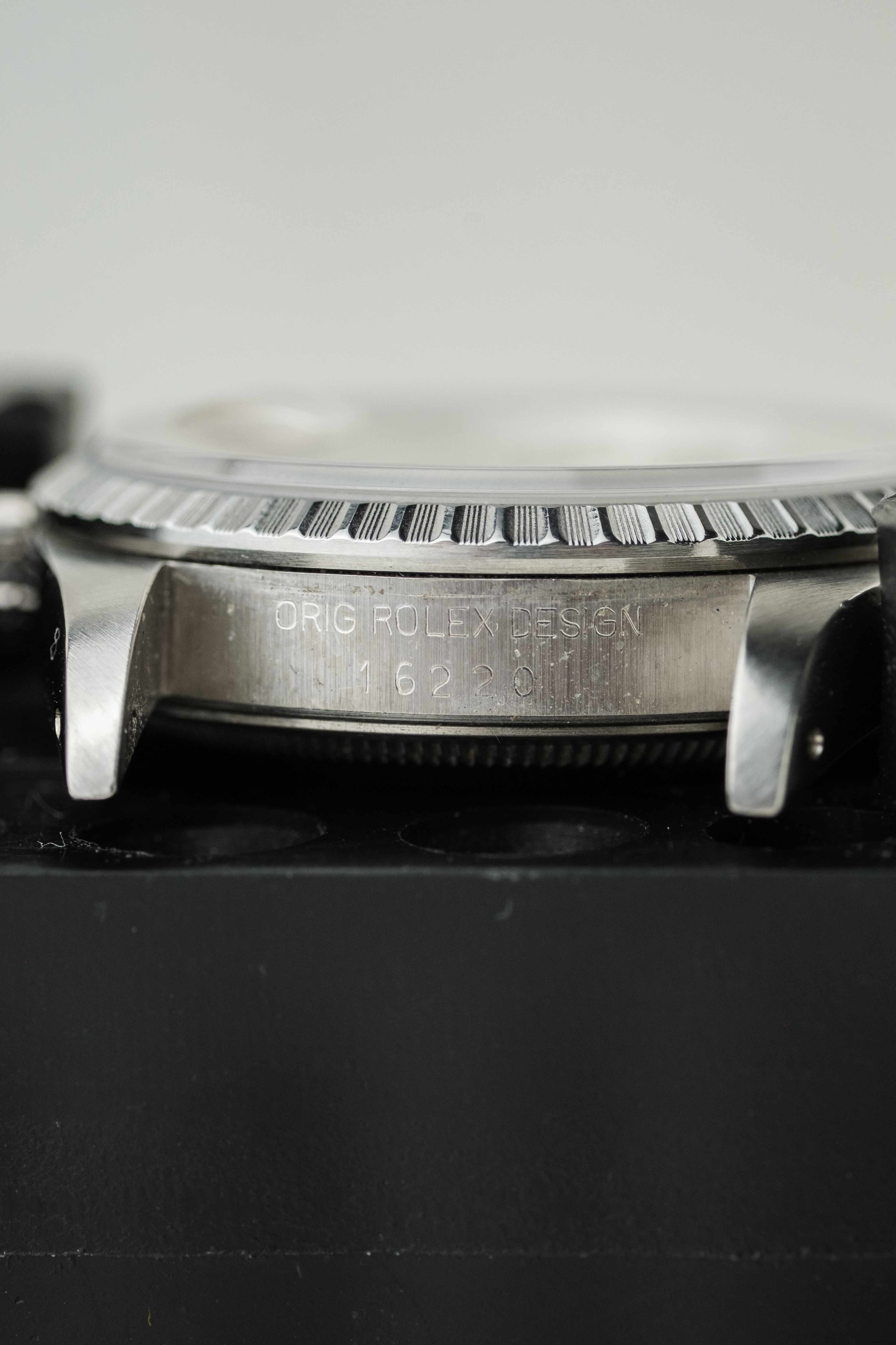 Rolex Datejust Ref. 16220 'Silver Stick' Dial 1989 w/ Box & Papers