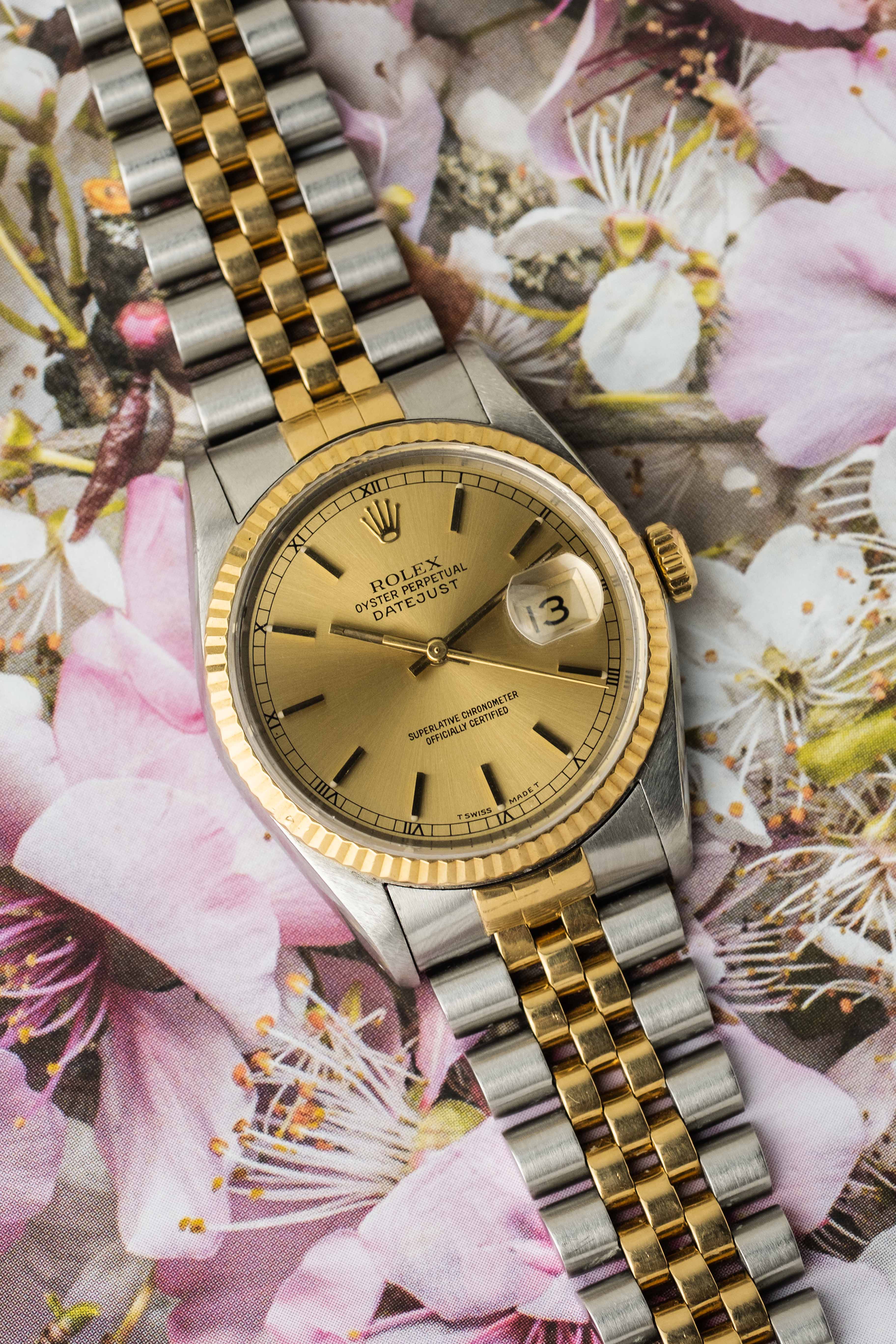 Rolex Datejust Ref. 16233 'Champagne' Dial 1990