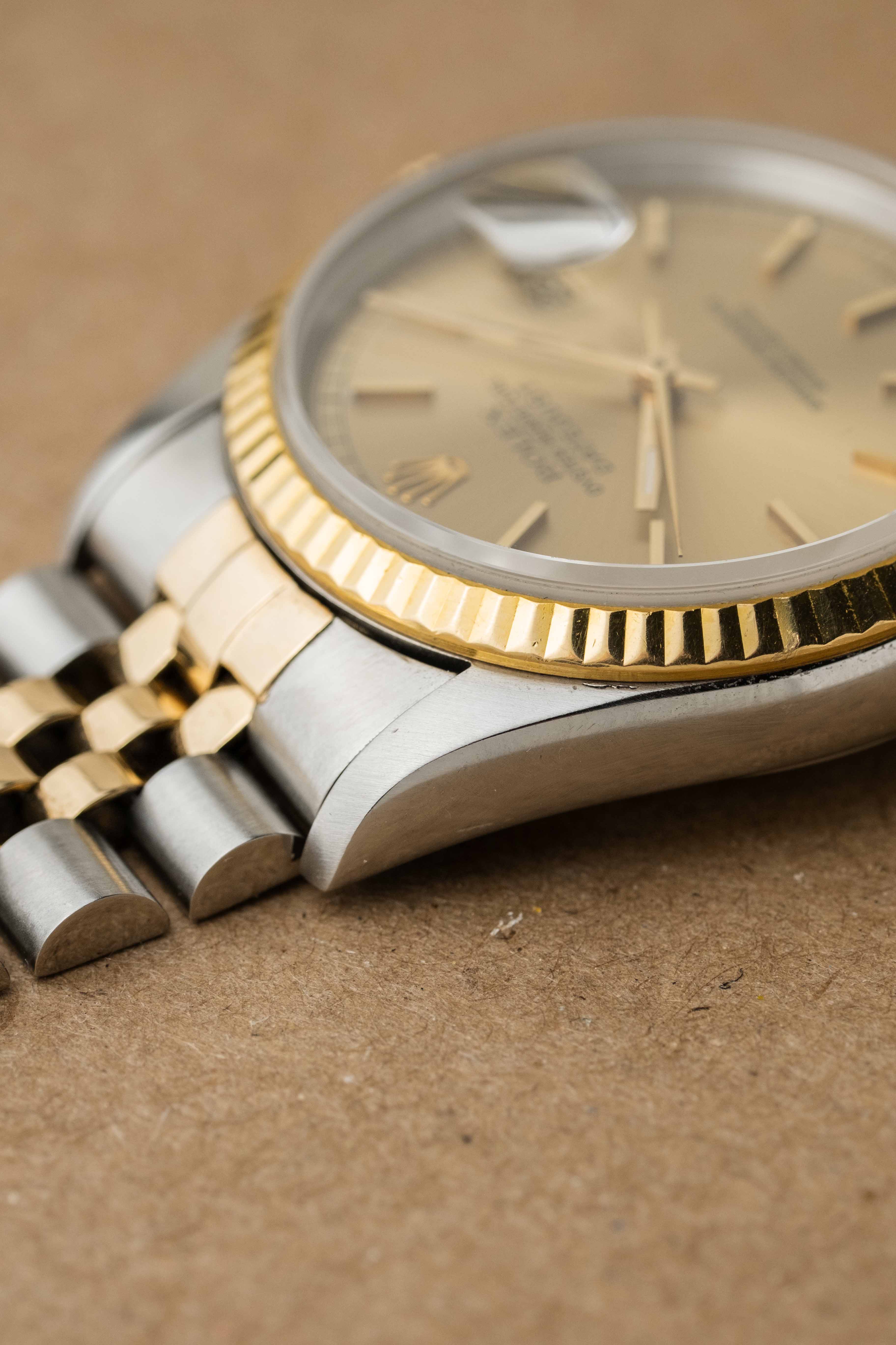 Rolex Datejust Ref. 16233 'Champagne' Dial 1994 w/ Box & Booklets