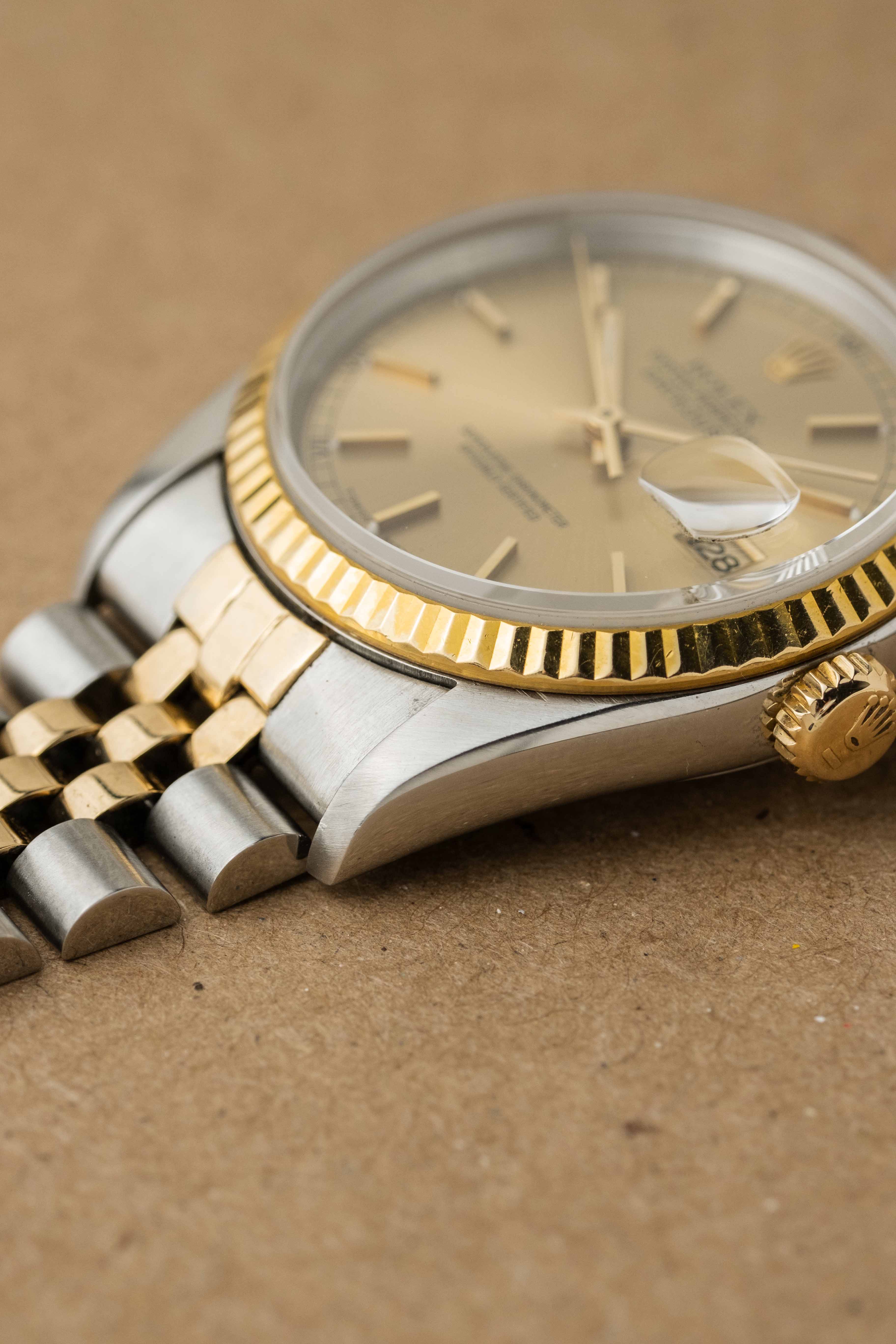 Rolex Datejust Ref. 16233 'Champagne' Dial 1994 w/ Box & Booklets