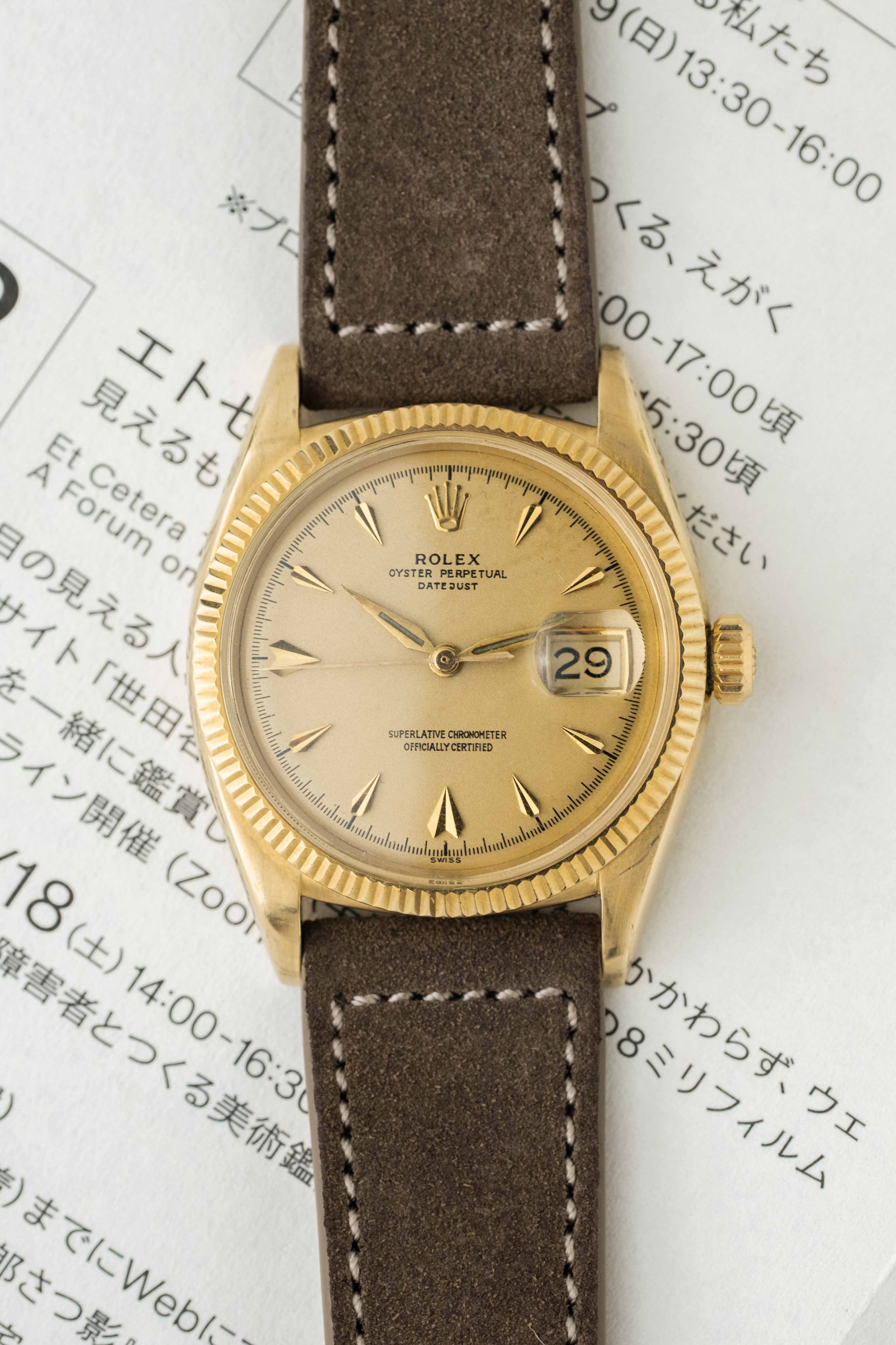 Rolex Datejust Ref. 6605 'Red' 1956