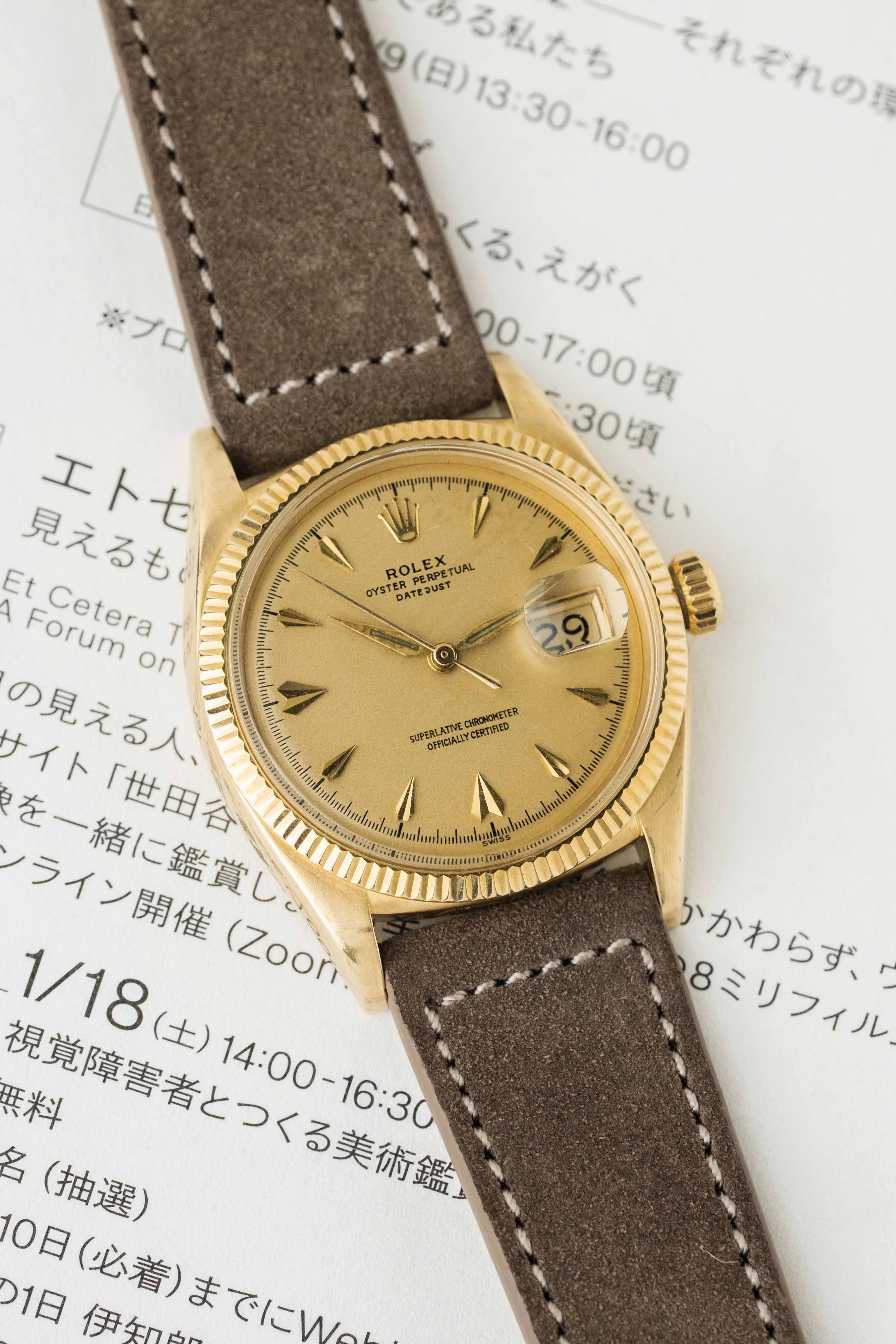 Rolex Datejust Ref. 6605 'Red' 1956