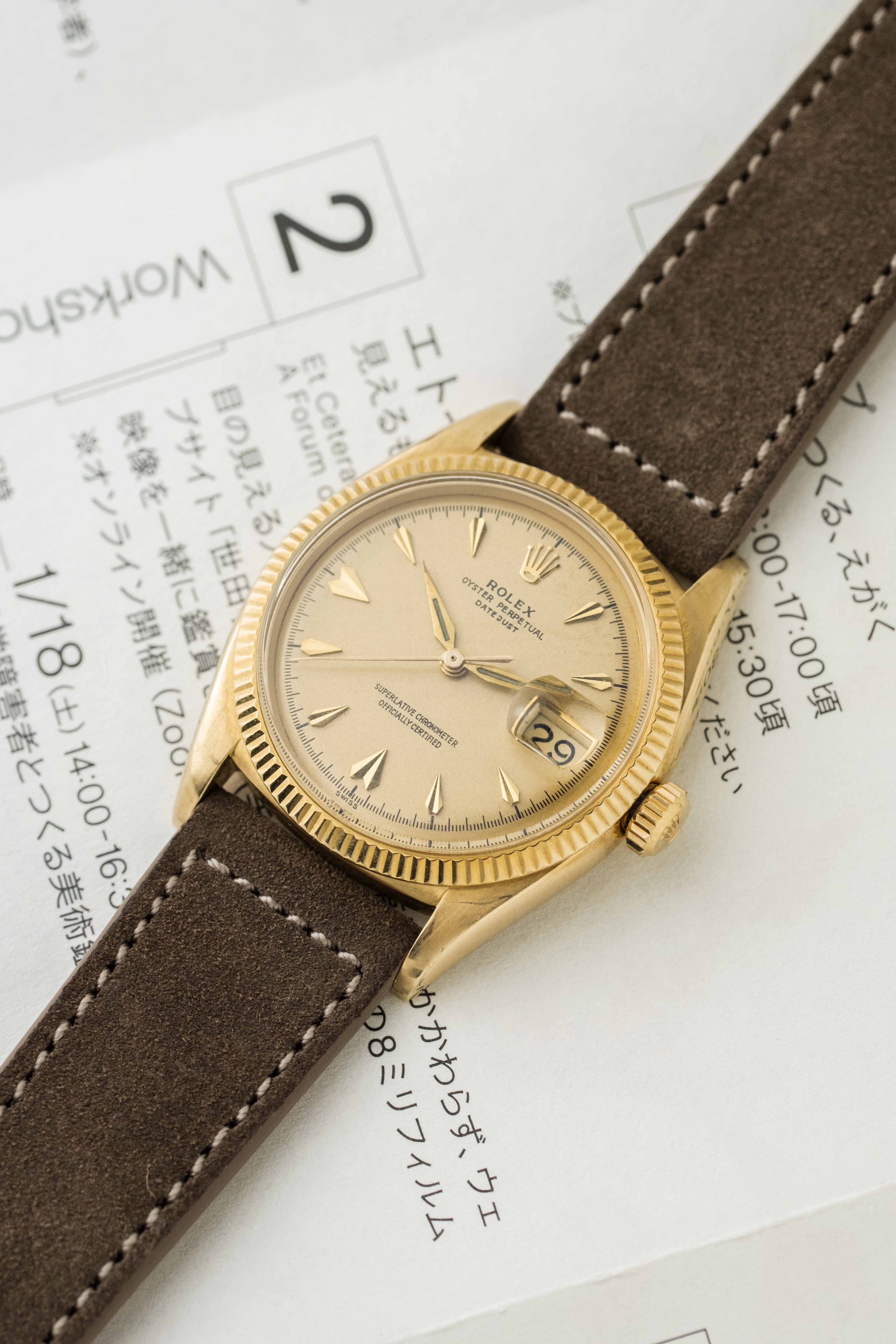 Rolex Datejust Ref. 6605 'Red' 1956