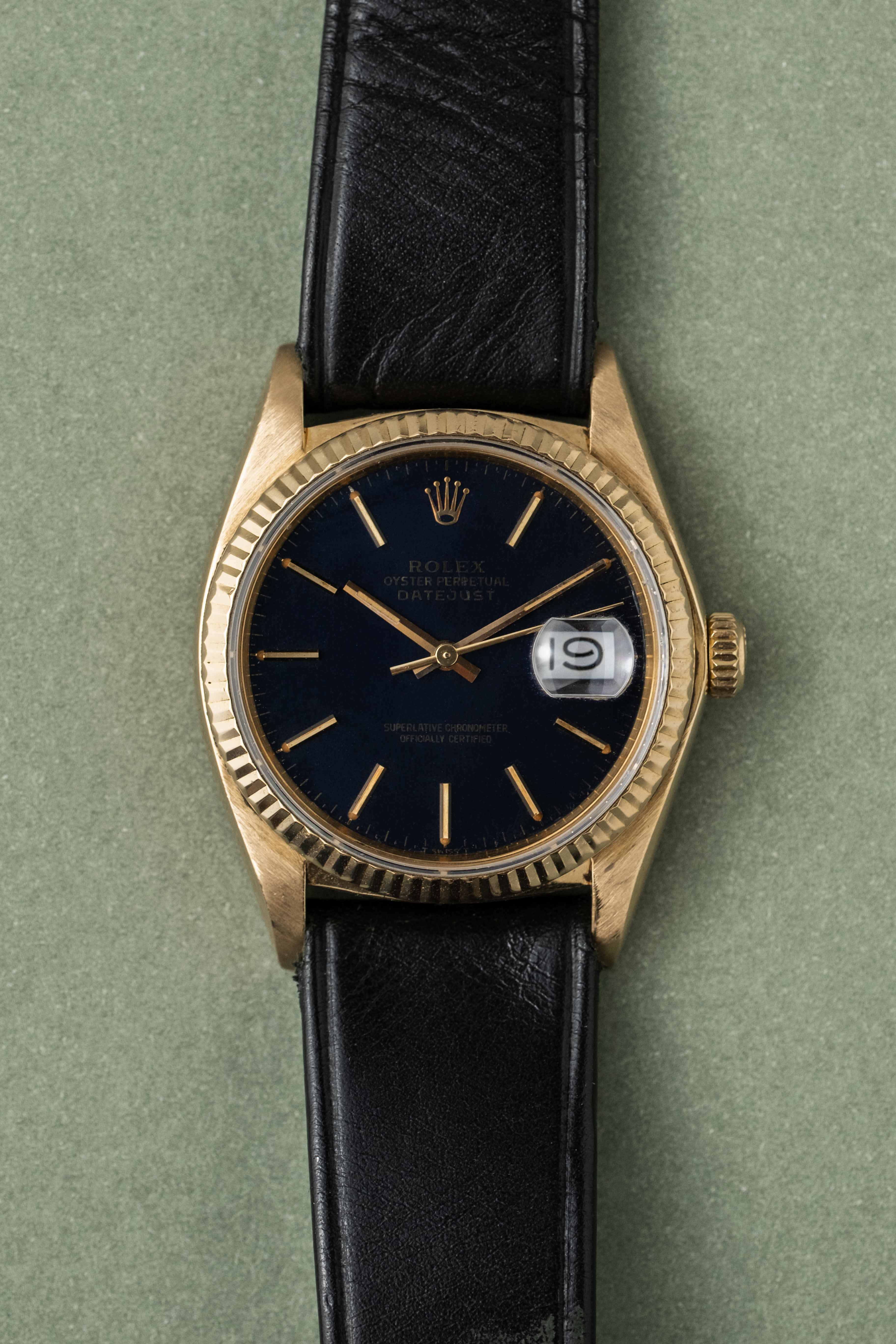 Rolex Datejust Ref. 16018 'Blue Enamel' Dial 1979