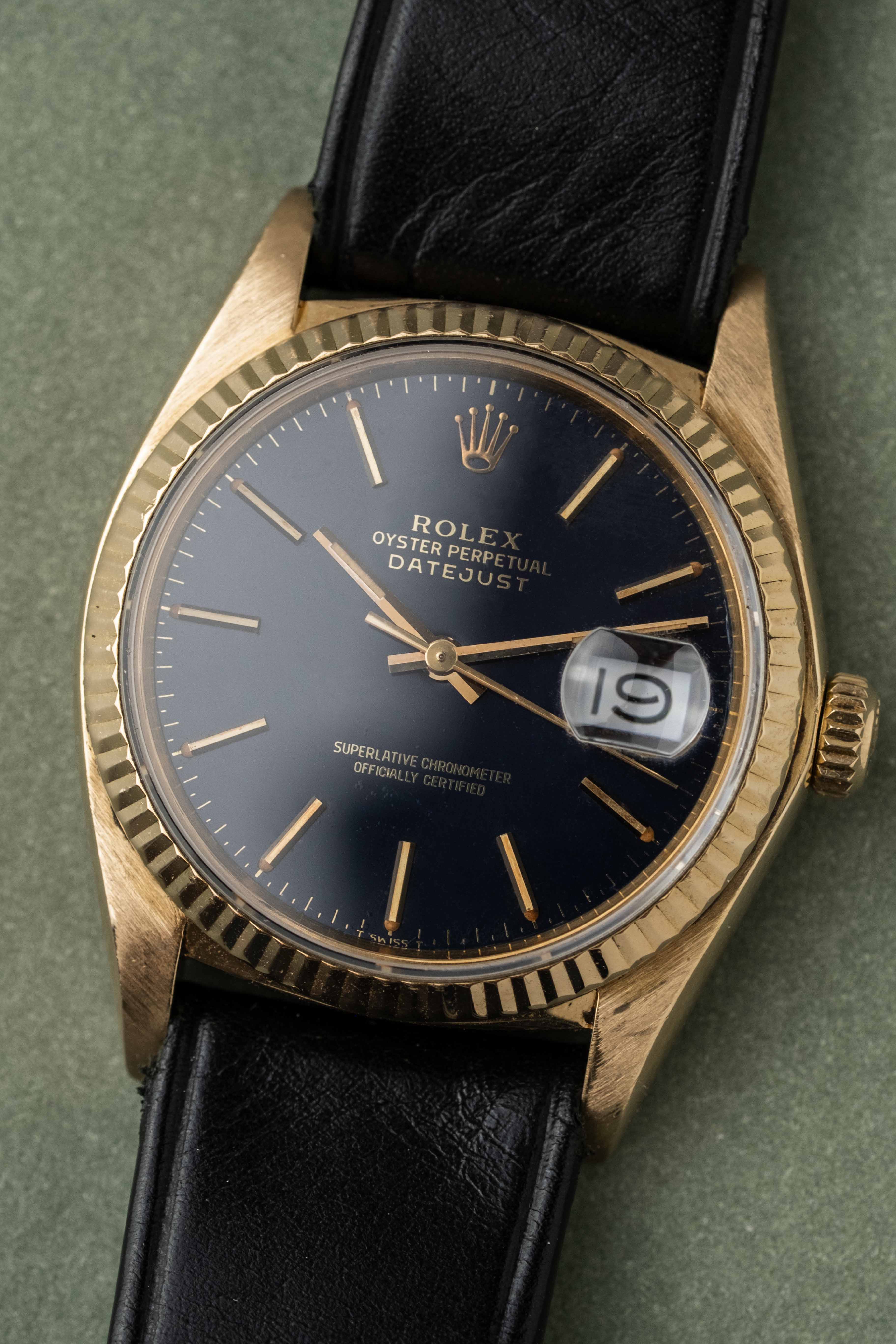 Rolex Datejust Ref. 16018 'Blue Enamel' Dial 1979