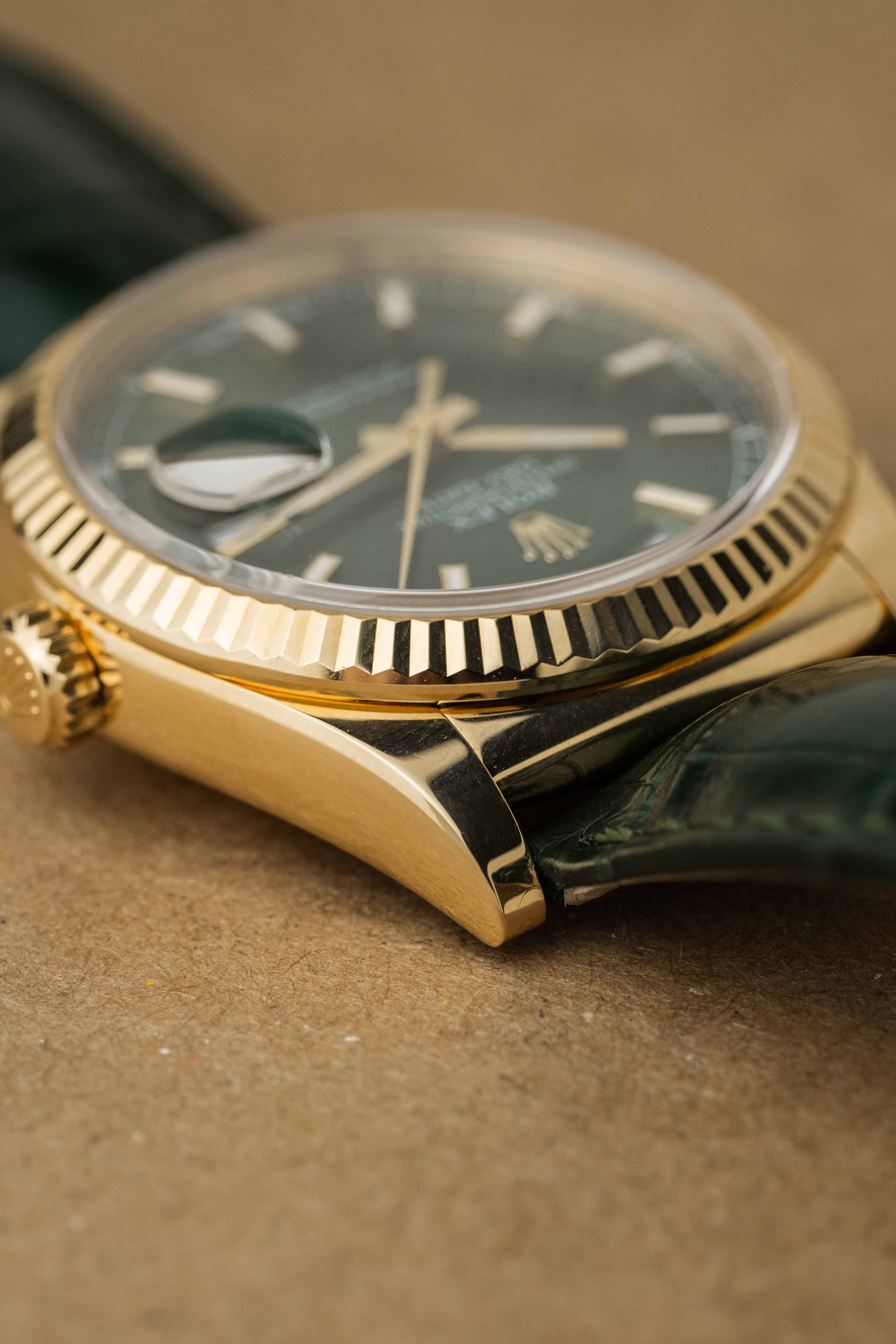 Rolex Day-Date Ref. 118138 'Green' Dial 2015 w/ Box & Papers