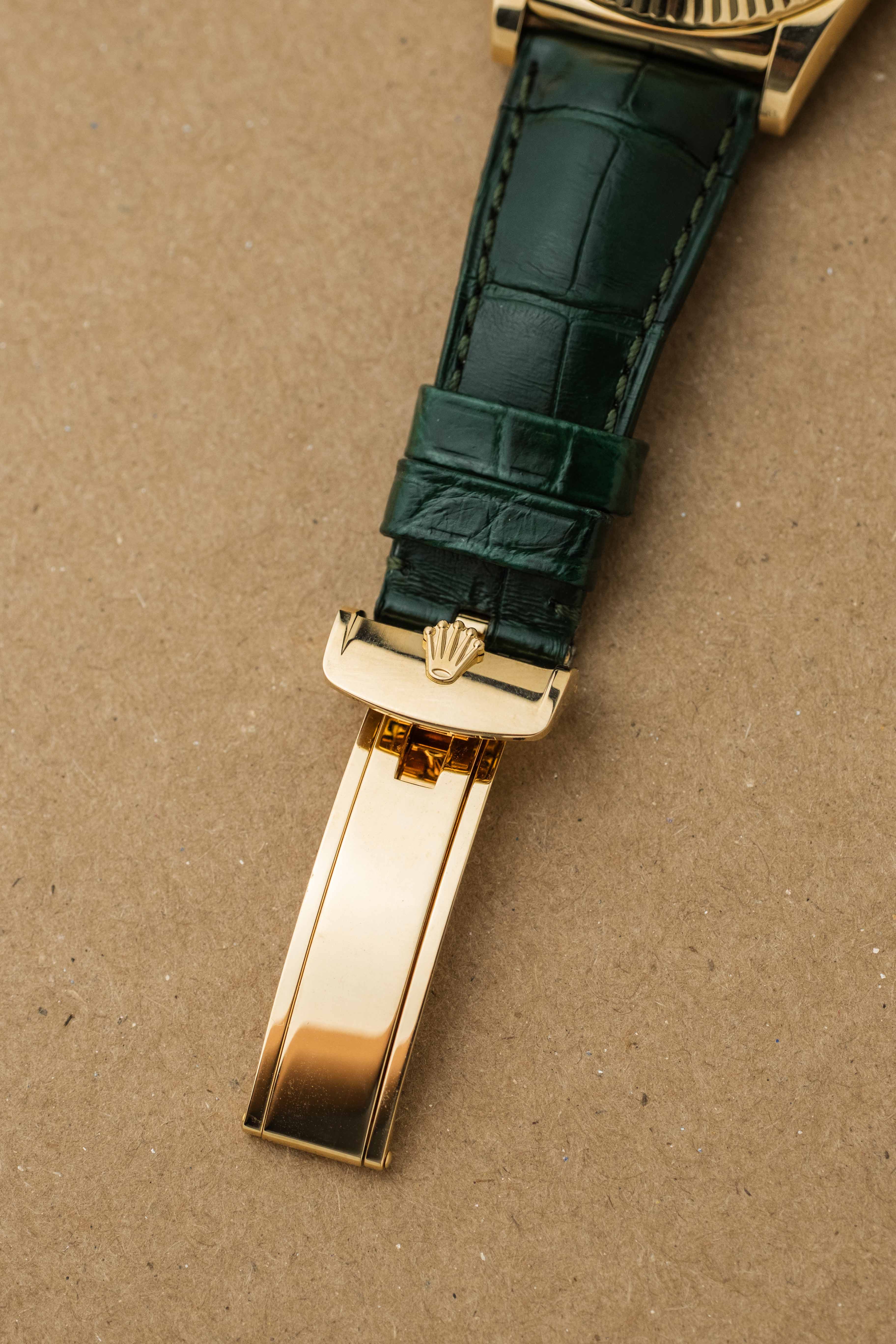 Rolex Day-Date Ref. 118138 'Green' Dial 2015 w/ Box & Papers