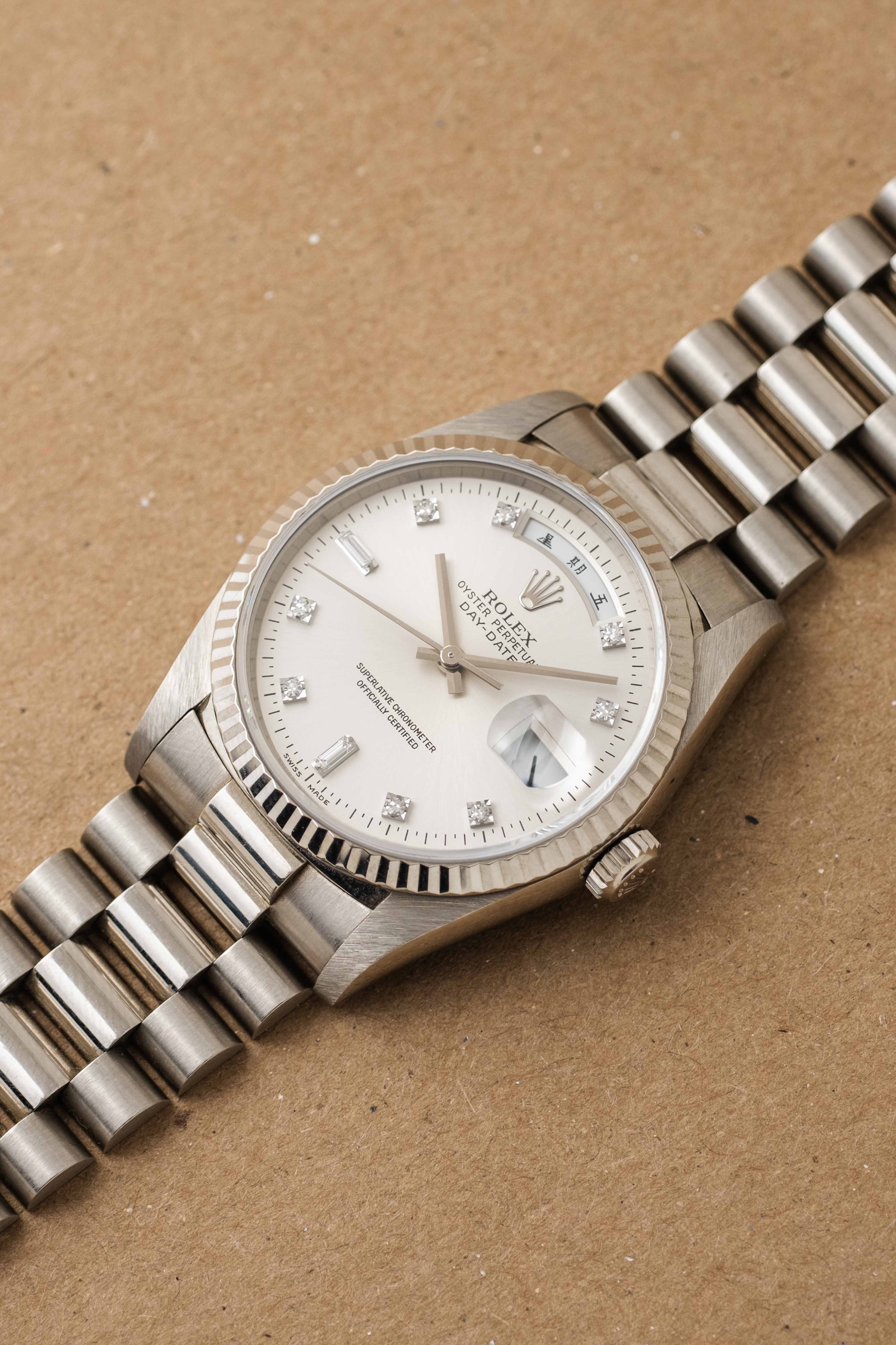 Rolex Day-Date Ref. 18239 'Chinese' 1991 w/ Box & Service Papers
