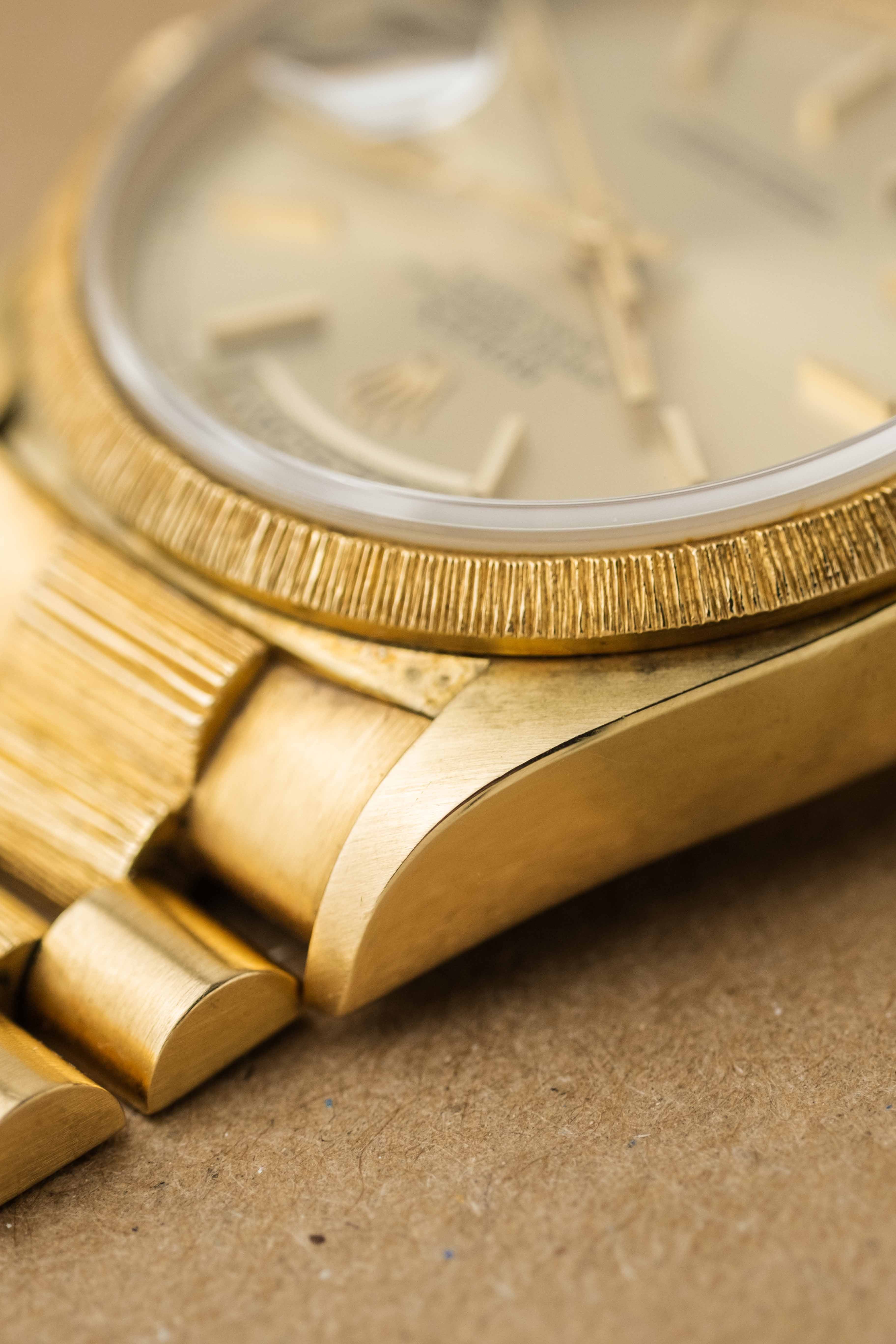Rolex Day-Date 'Bark' Ref. 18078 'Champagne' Dial 1981
