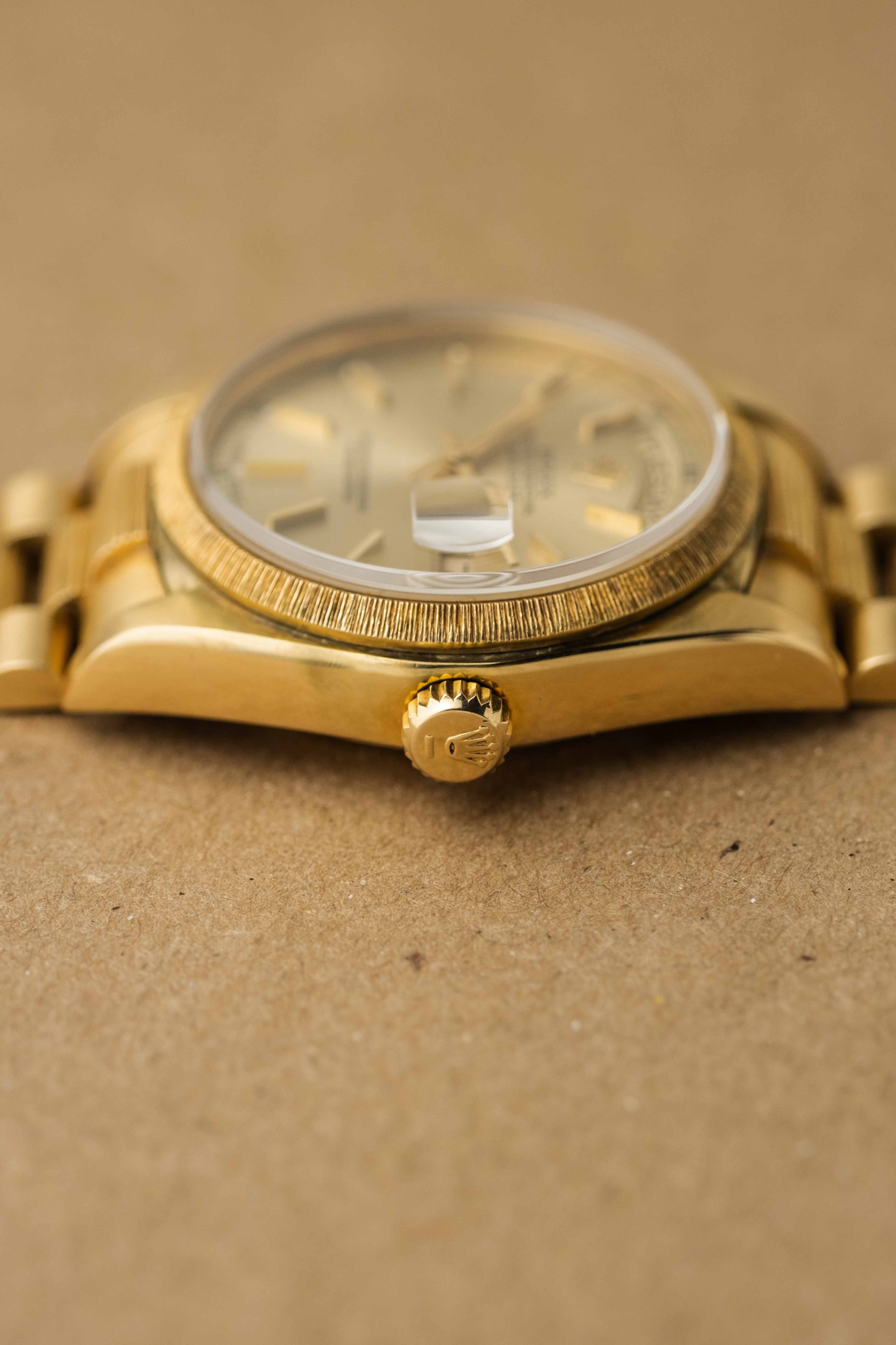 Rolex Day-Date 'Bark' Ref. 18078 'Champagne' Dial 1981