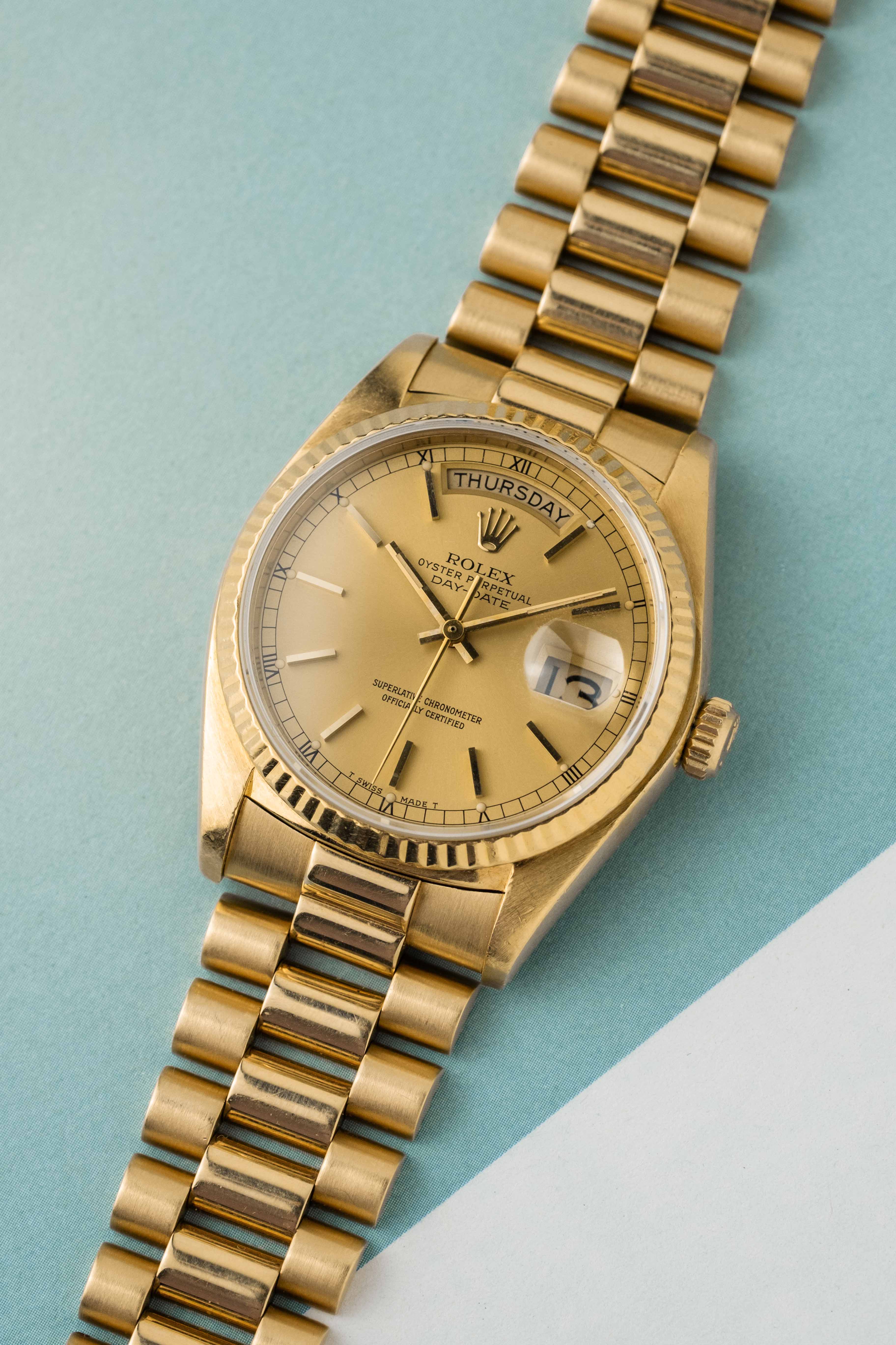 Rolex Day-Date Ref. 18038 'Champagne' Dial 1979