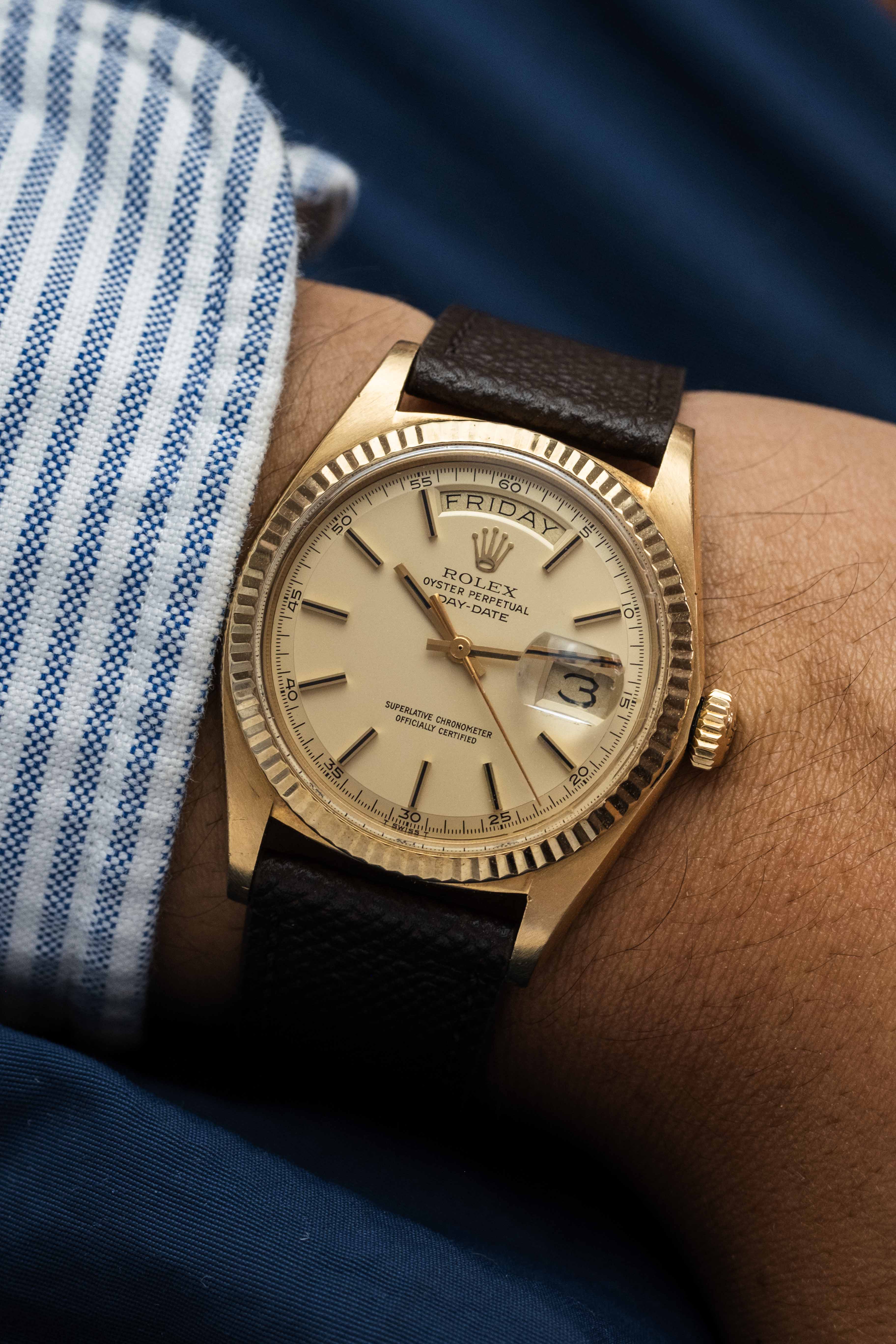 Rolex Day-Date Ref. 1803 'Japan No Lume' Dial 1972