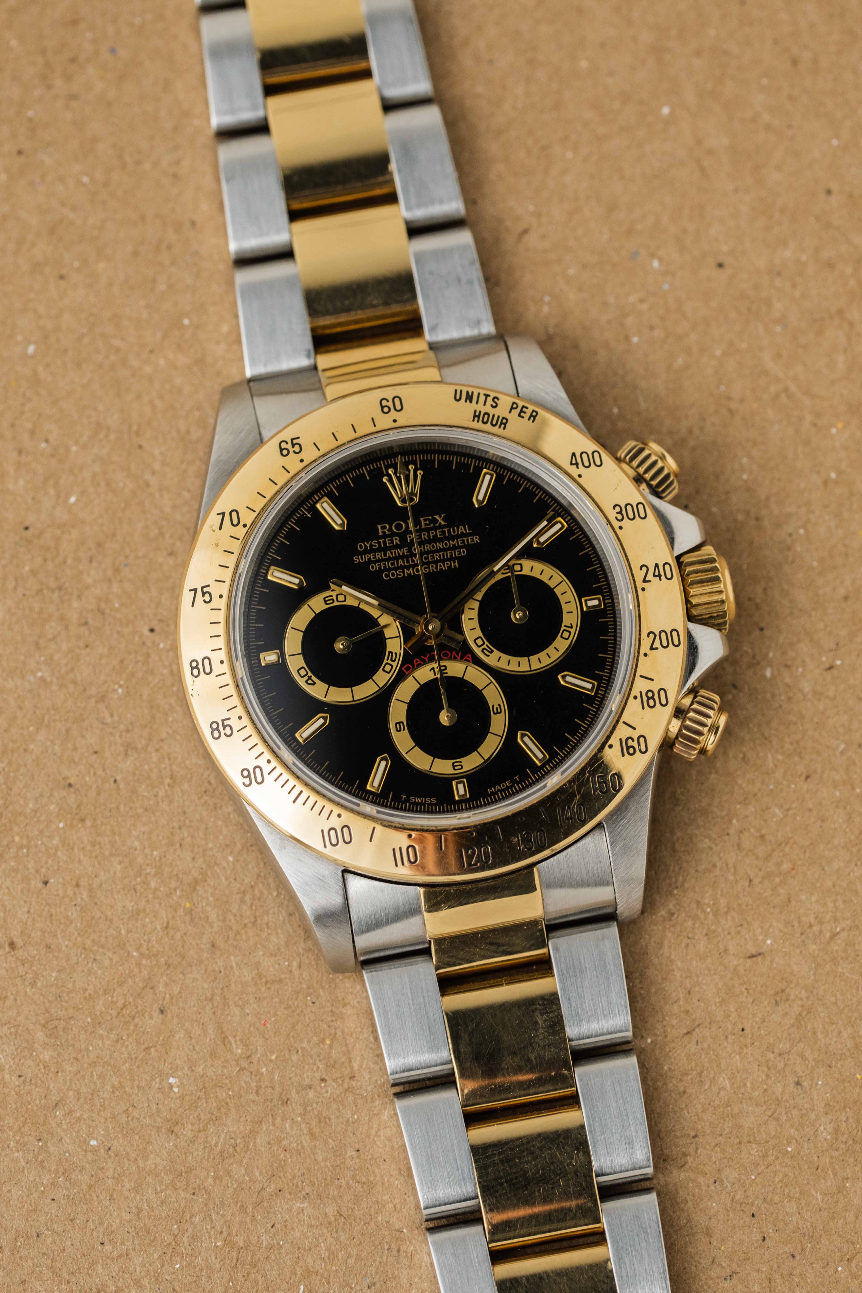 Rolex Daytona Zenith Ref. 16523 'Black' Dial 1999 w/ Box & Papers