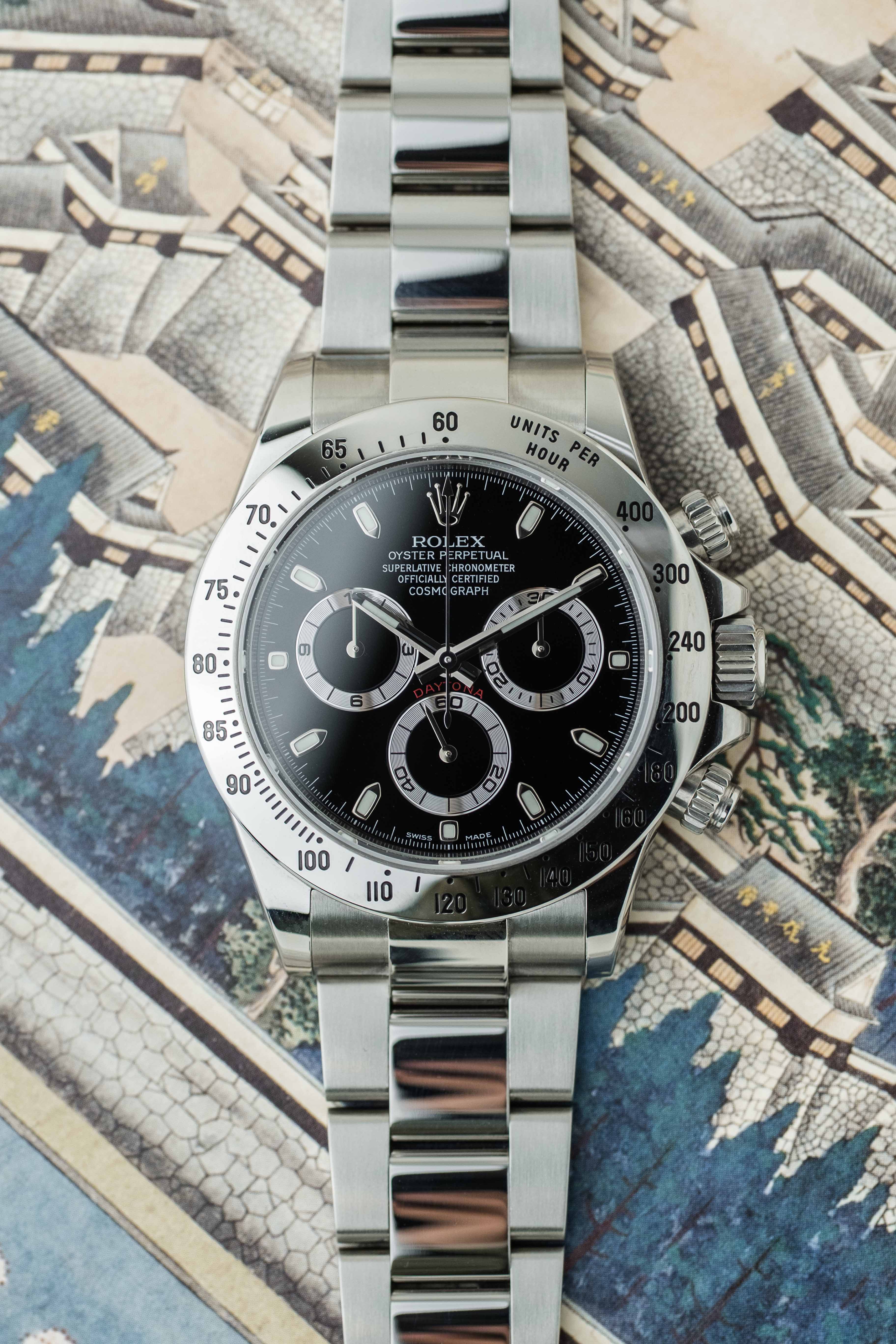 Rolex Daytona Ref. 116520 ‘Black’ Dial 2014 w/ Box & Papers