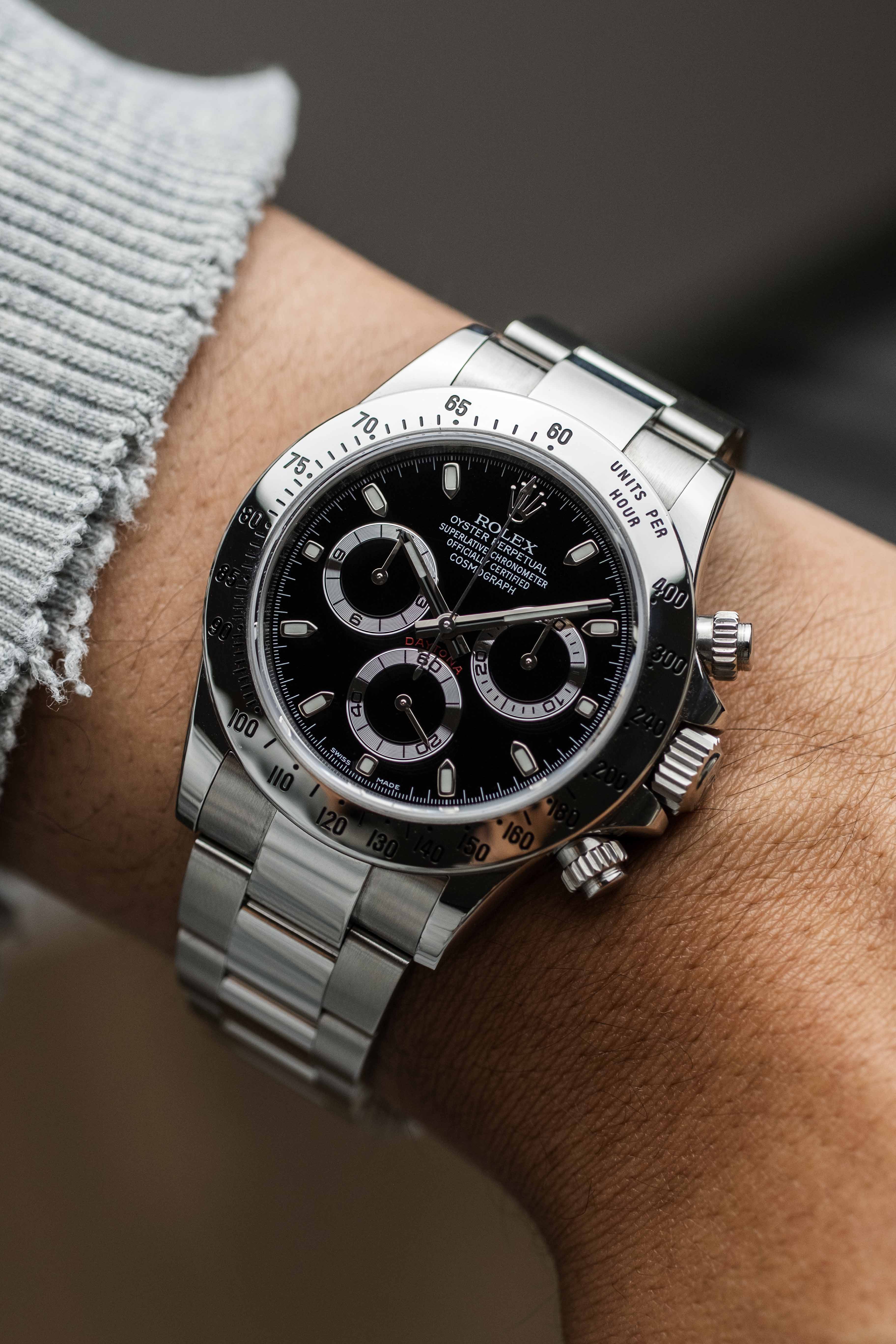 Rolex Daytona Ref. 116520 ‘Black’ Dial 2014 w/ Box & Papers
