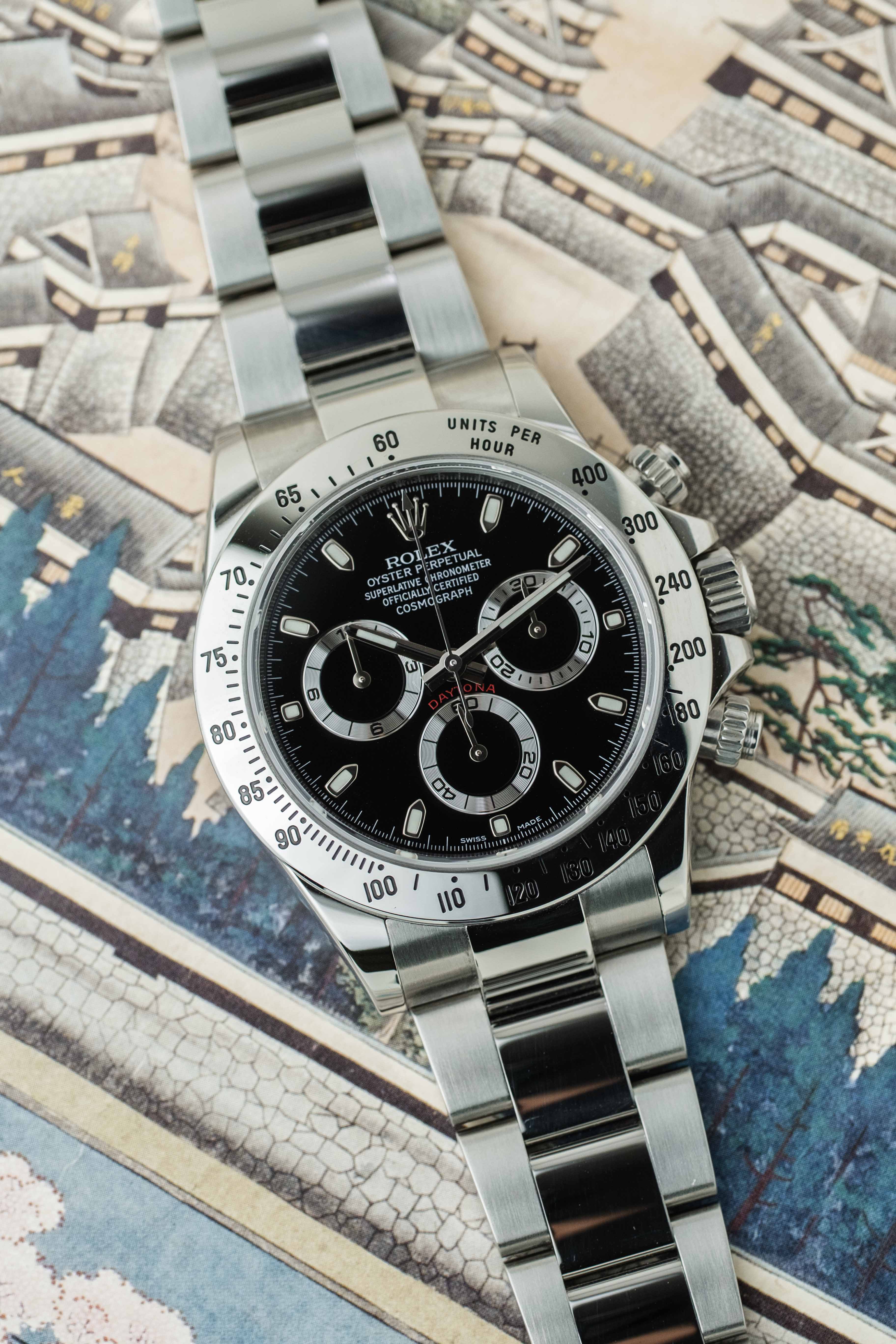 Rolex Daytona Ref. 116520 ‘Black’ Dial 2014 w/ Box & Papers