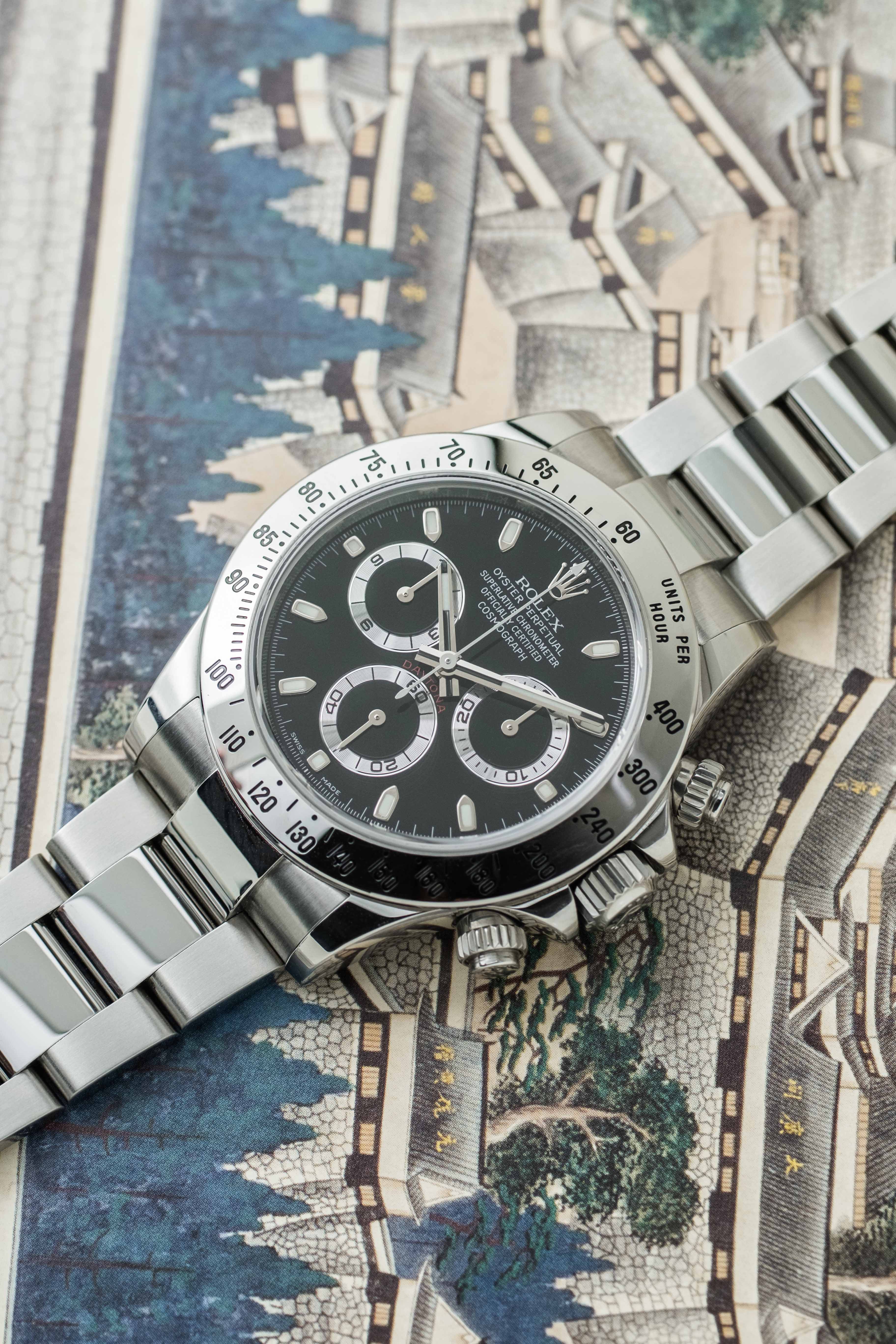 Rolex Daytona Ref. 116520 ‘Black’ Dial 2014 w/ Box & Papers
