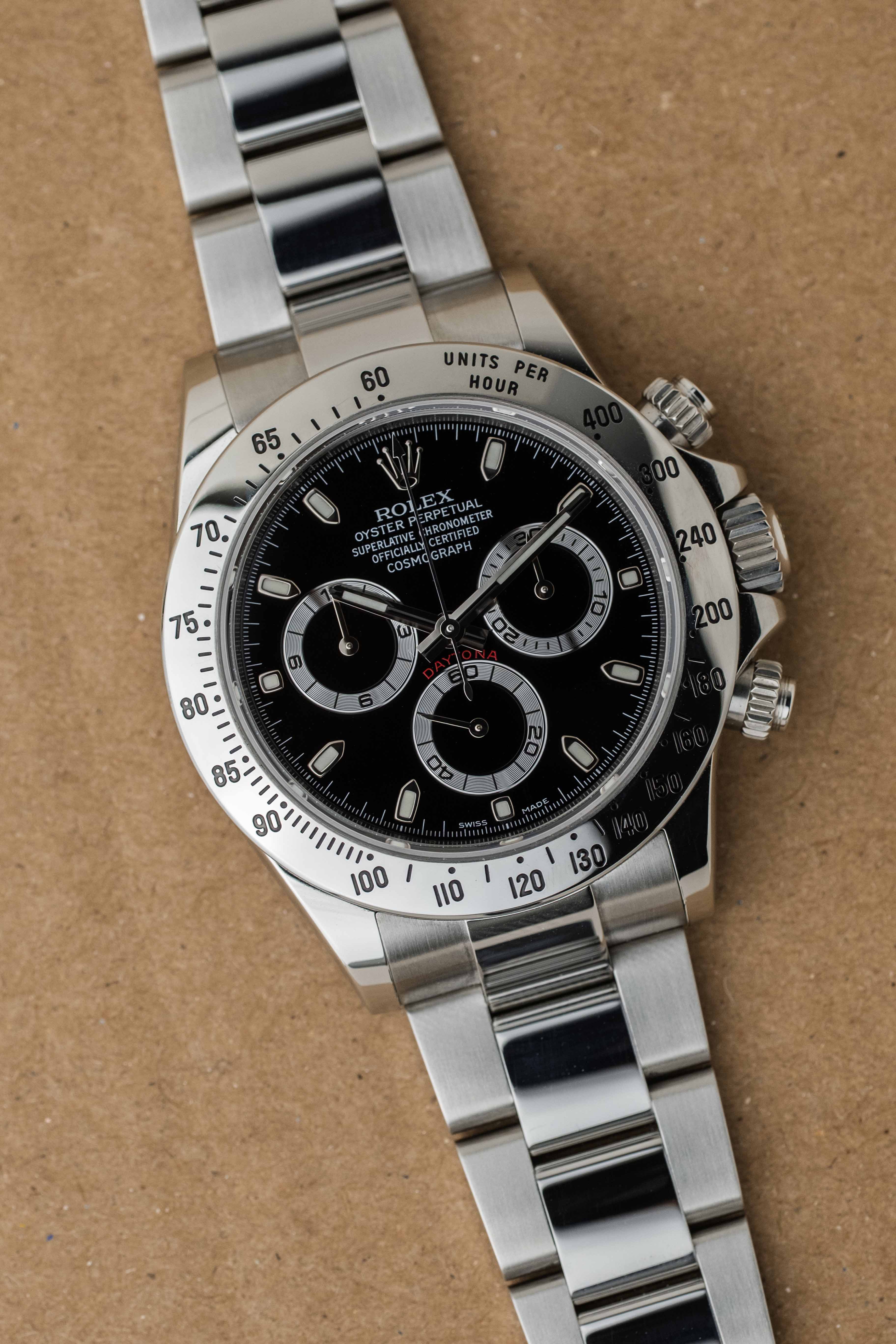 Rolex Daytona Ref. 116520 ‘Black’ Dial 2014 w/ Box & Papers