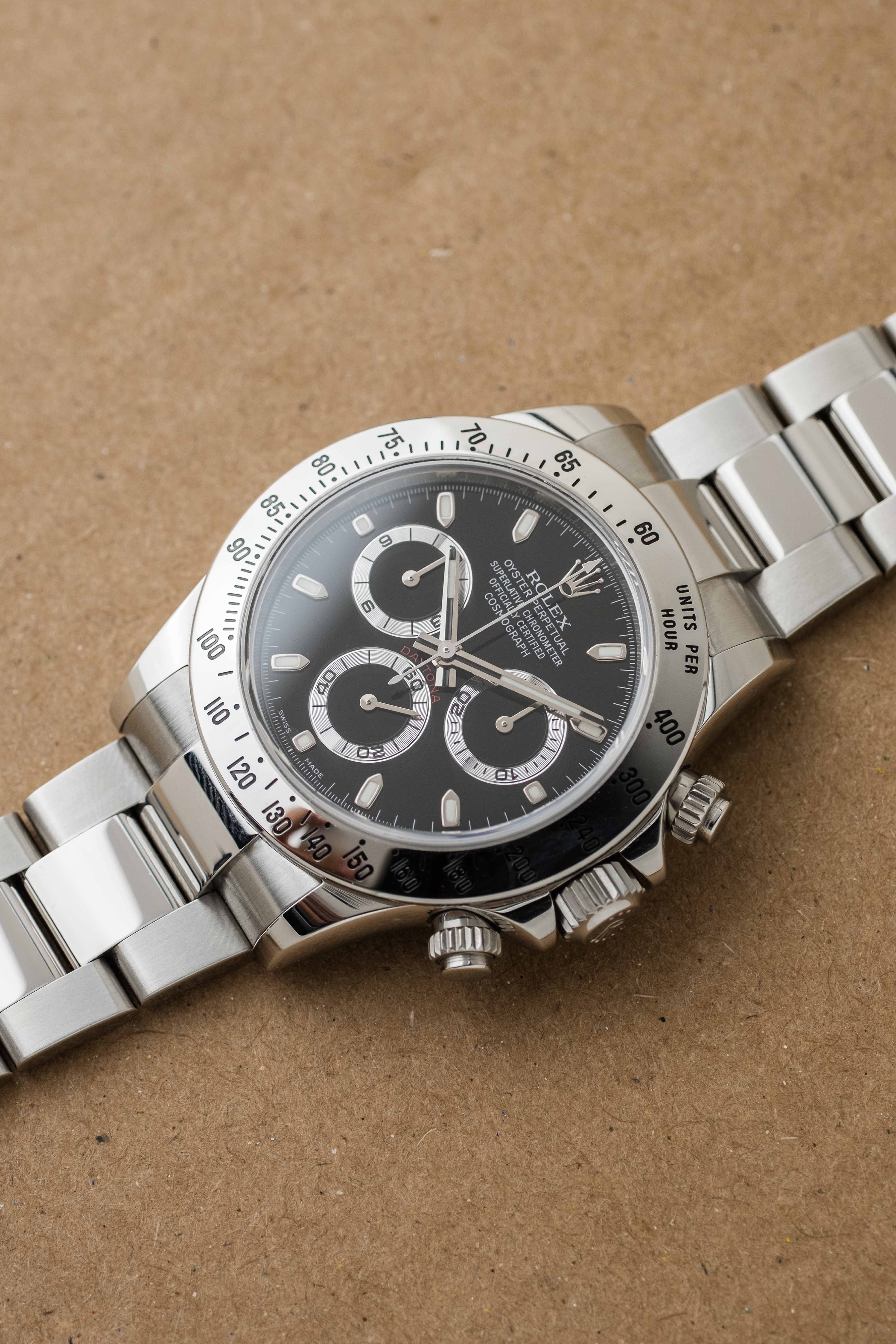 Rolex Daytona Ref. 116520 ‘Black’ Dial 2014 w/ Box & Papers