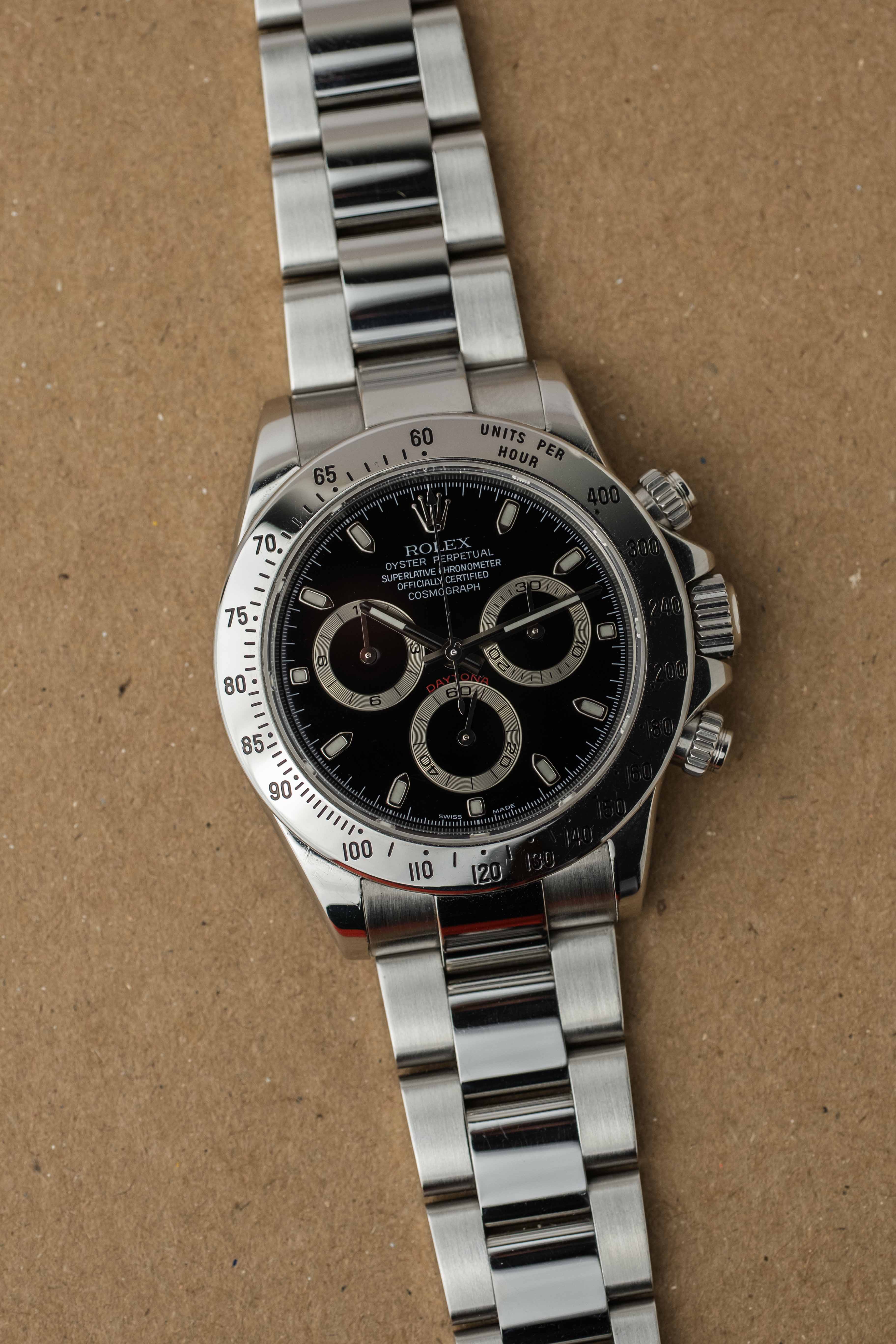Rolex Daytona Ref. 116520 'Black' Dial 2007 w/ Box & Papers