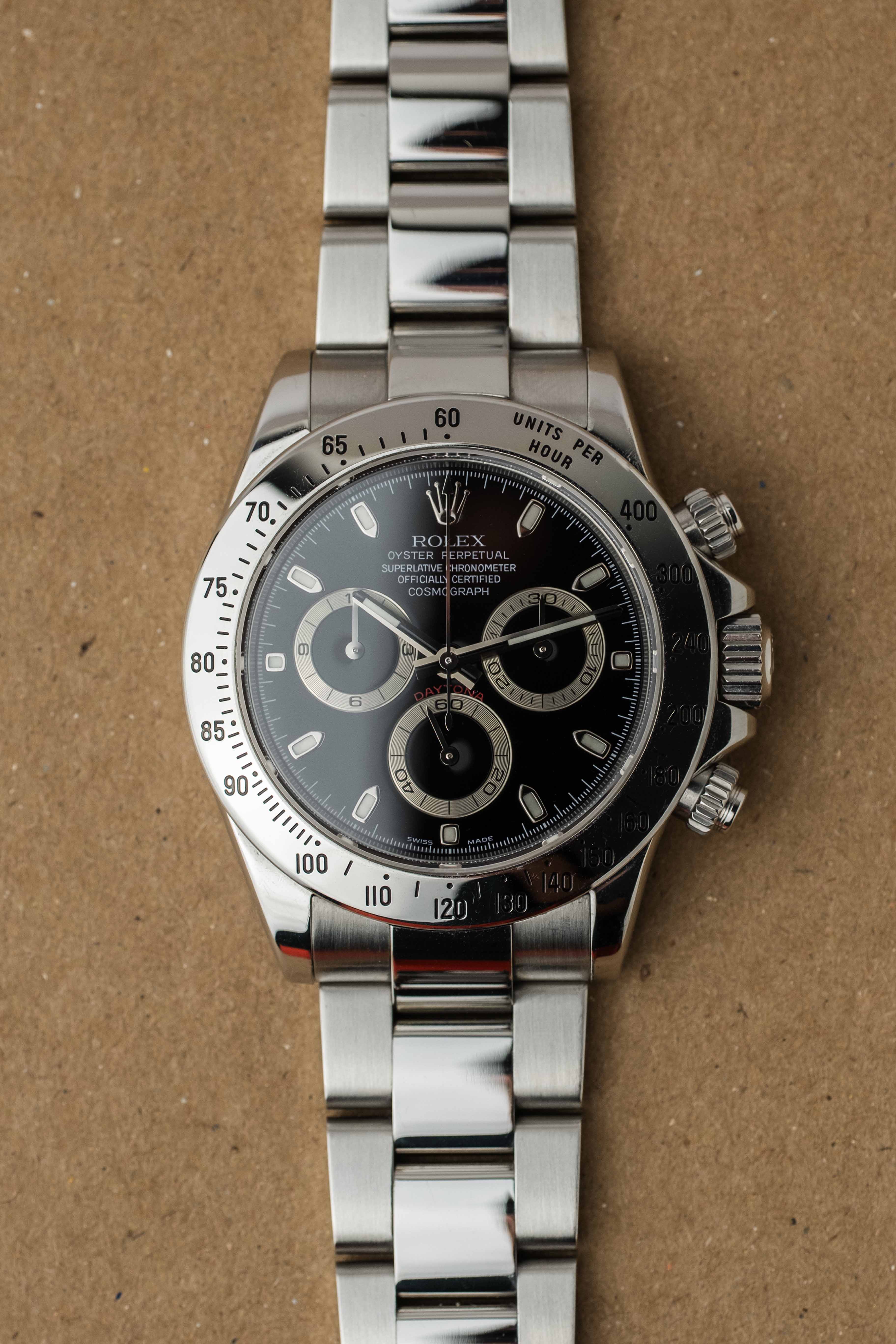 Rolex Daytona Ref. 116520 'Black' Dial 2007 w/ Box & Papers