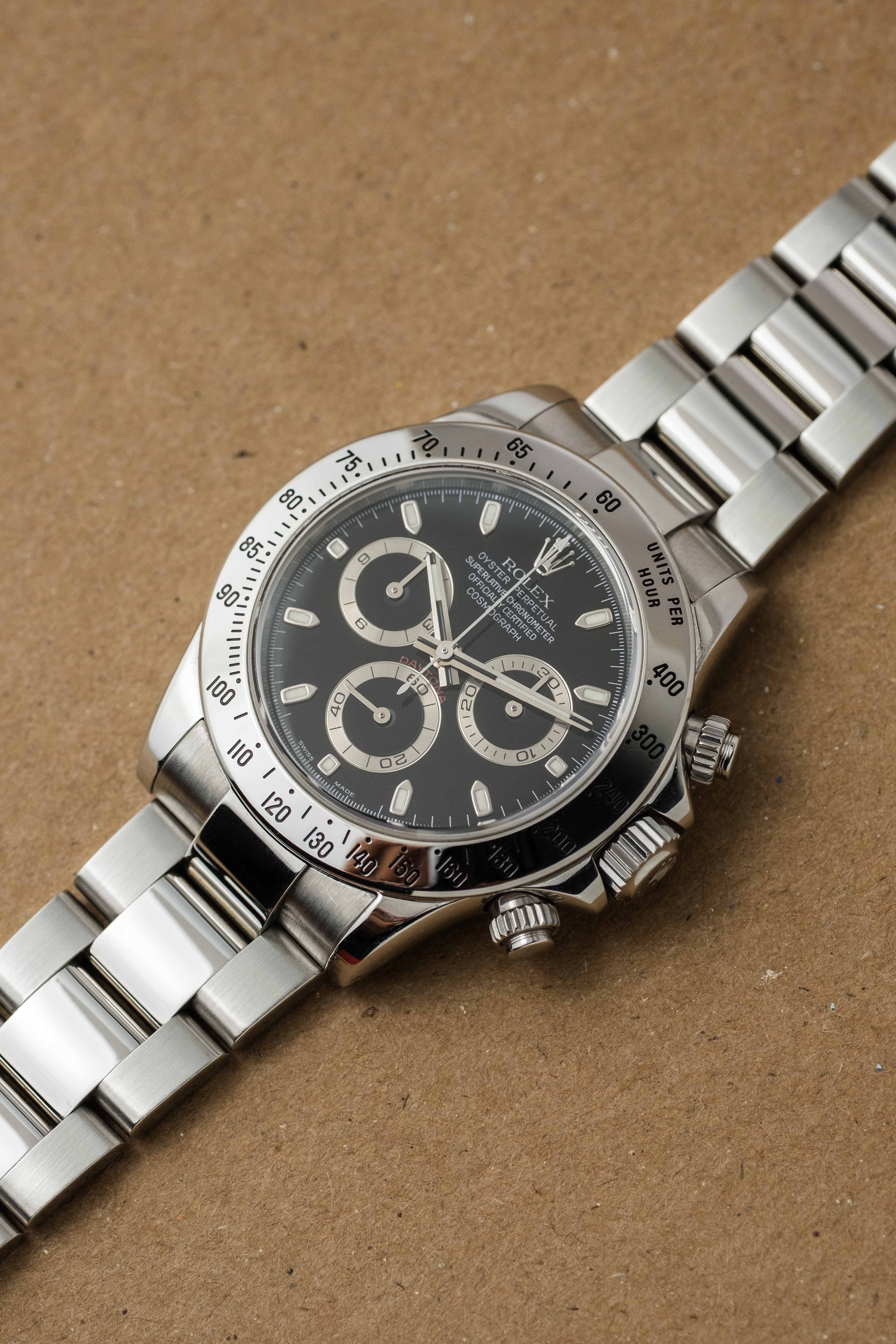 Rolex Daytona Ref. 116520 'Black' Dial 2007 w/ Box & Papers