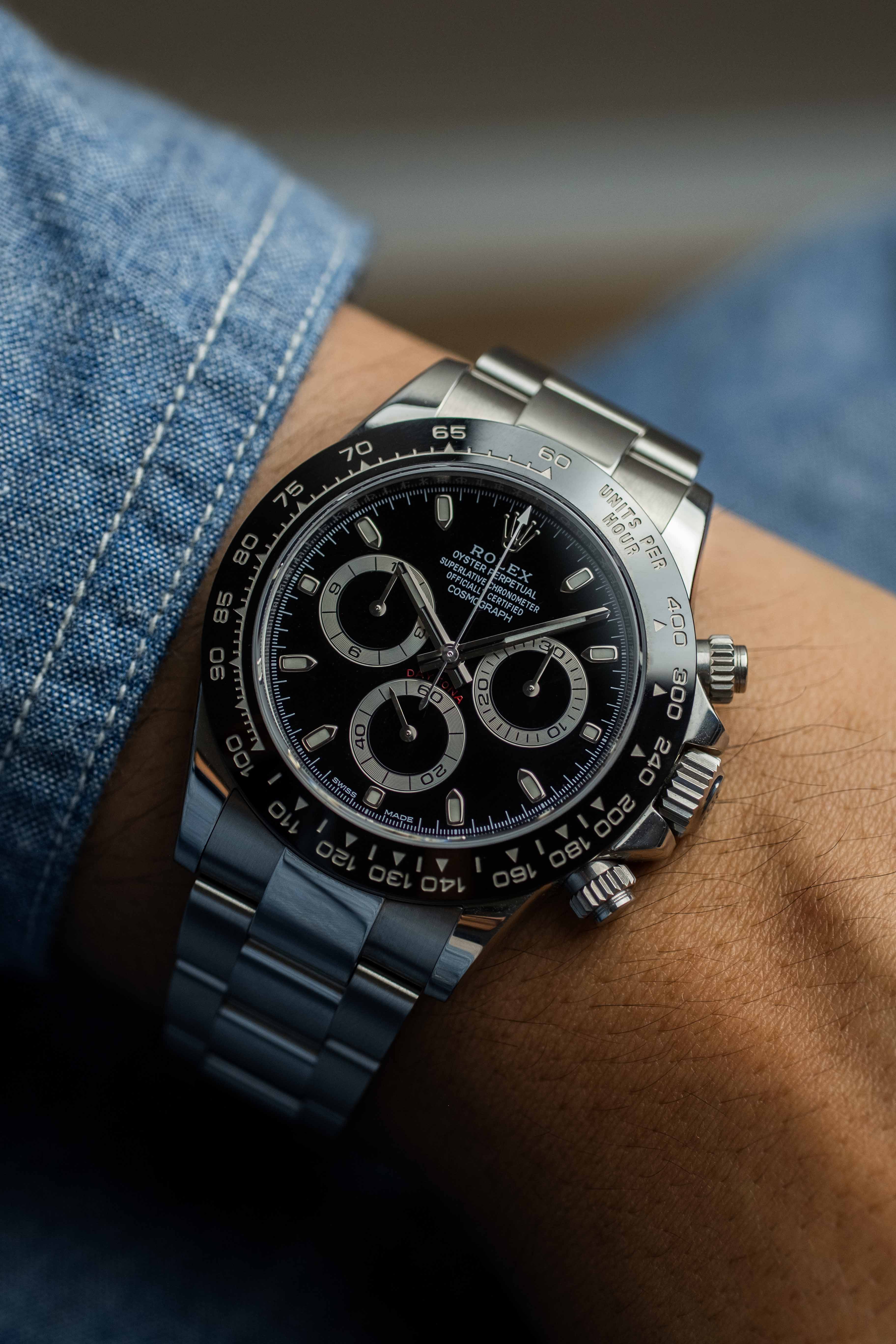 Rolex Daytona Ref. 116500LN 'Black' Dial 2017 w/ Box & Papers