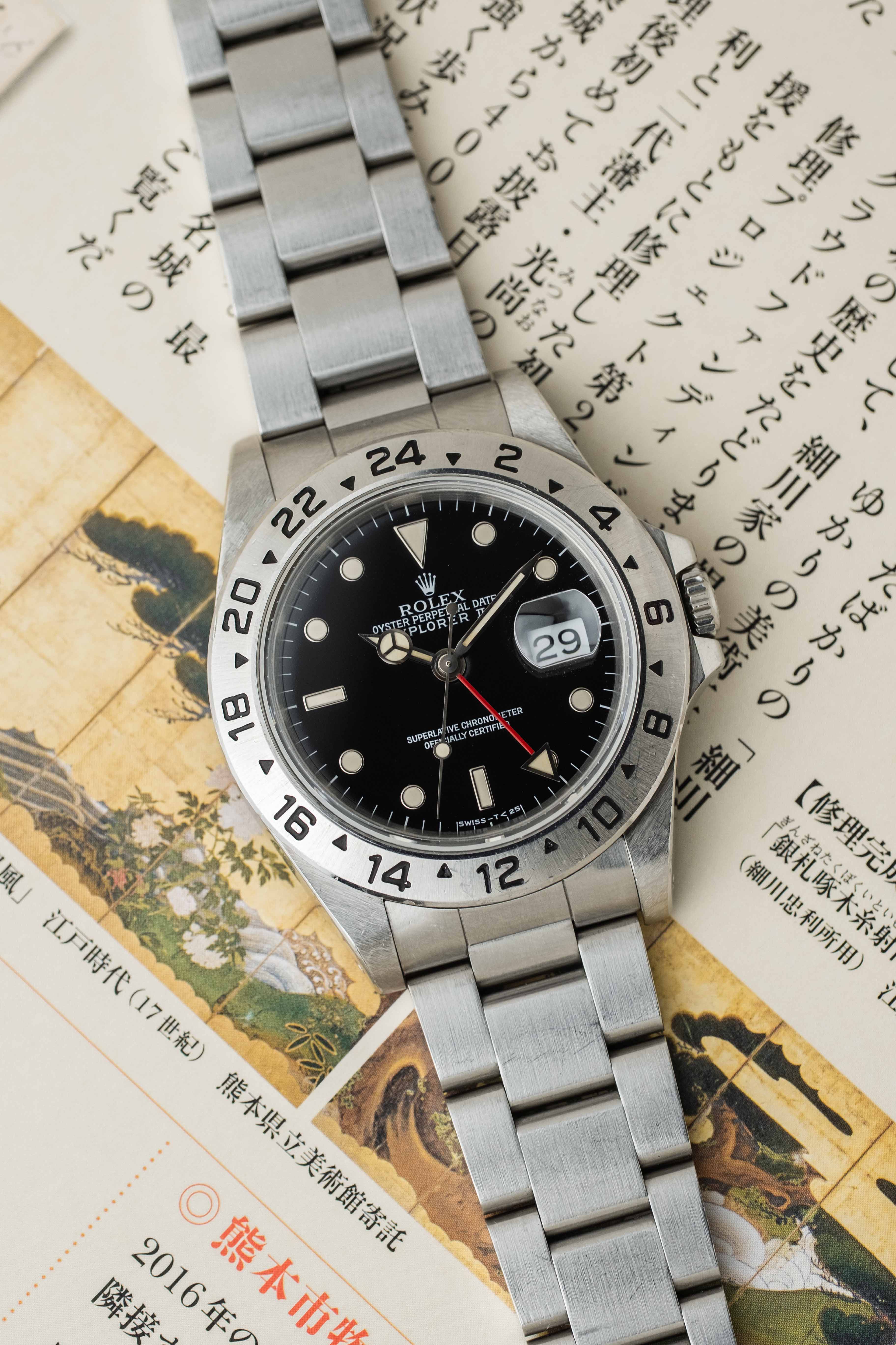 Rolex Explorer II Ref. 16570 'Black' Dial 1991