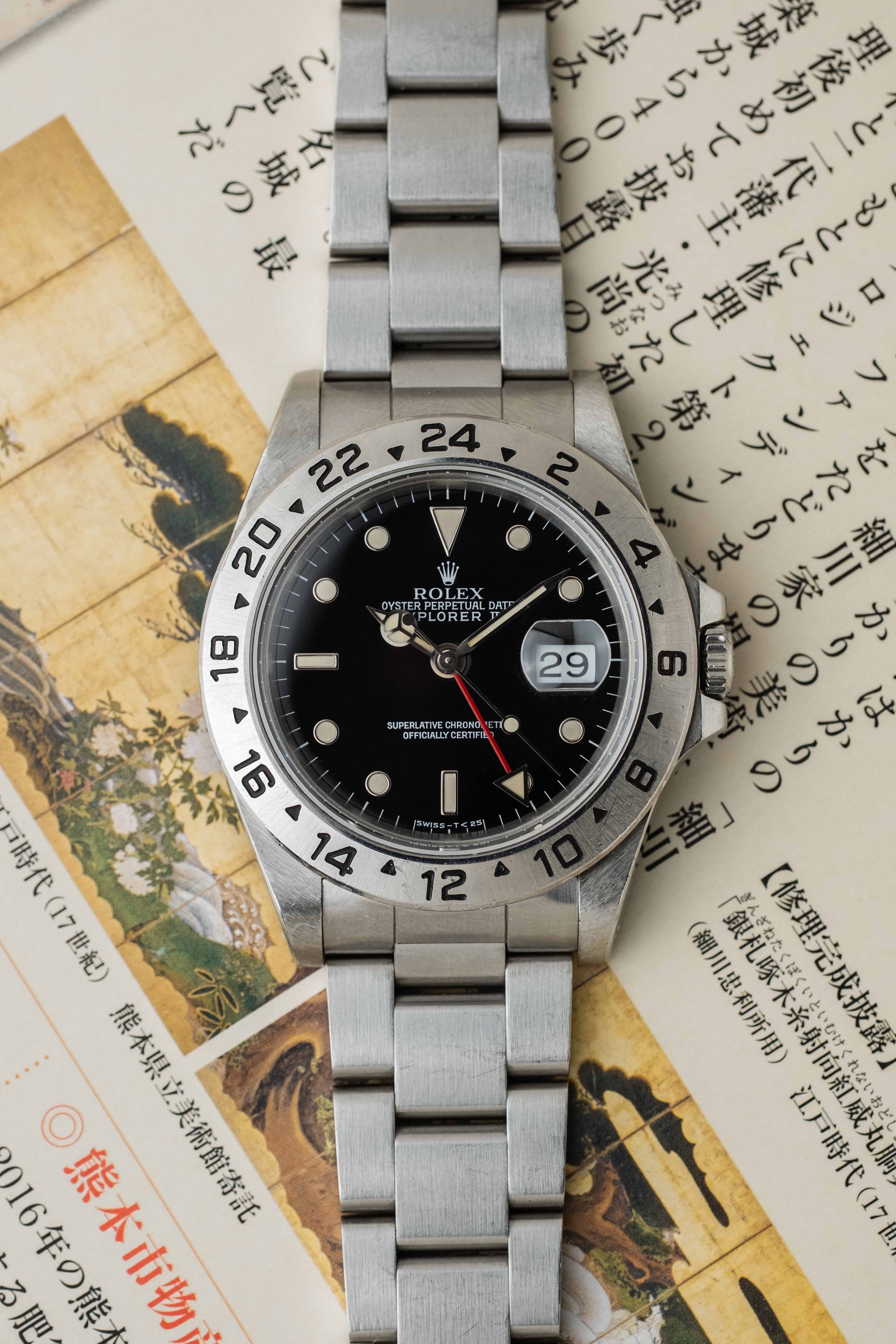 Rolex Explorer II Ref. 16570 'Black' Dial 1991