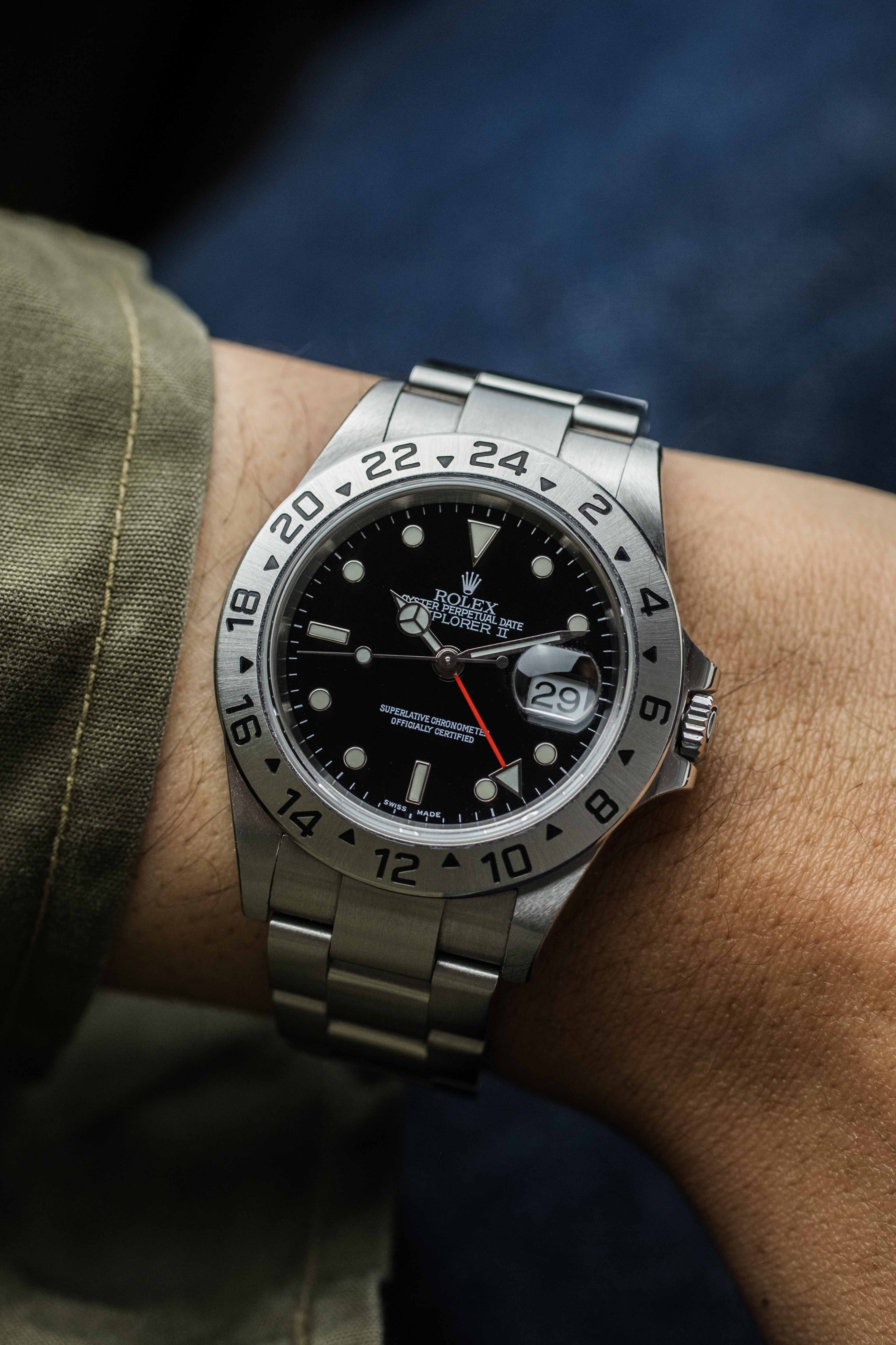 Rolex Explorer II Ref. 16570 'Black' Dial 2006 w/ Box & Papers