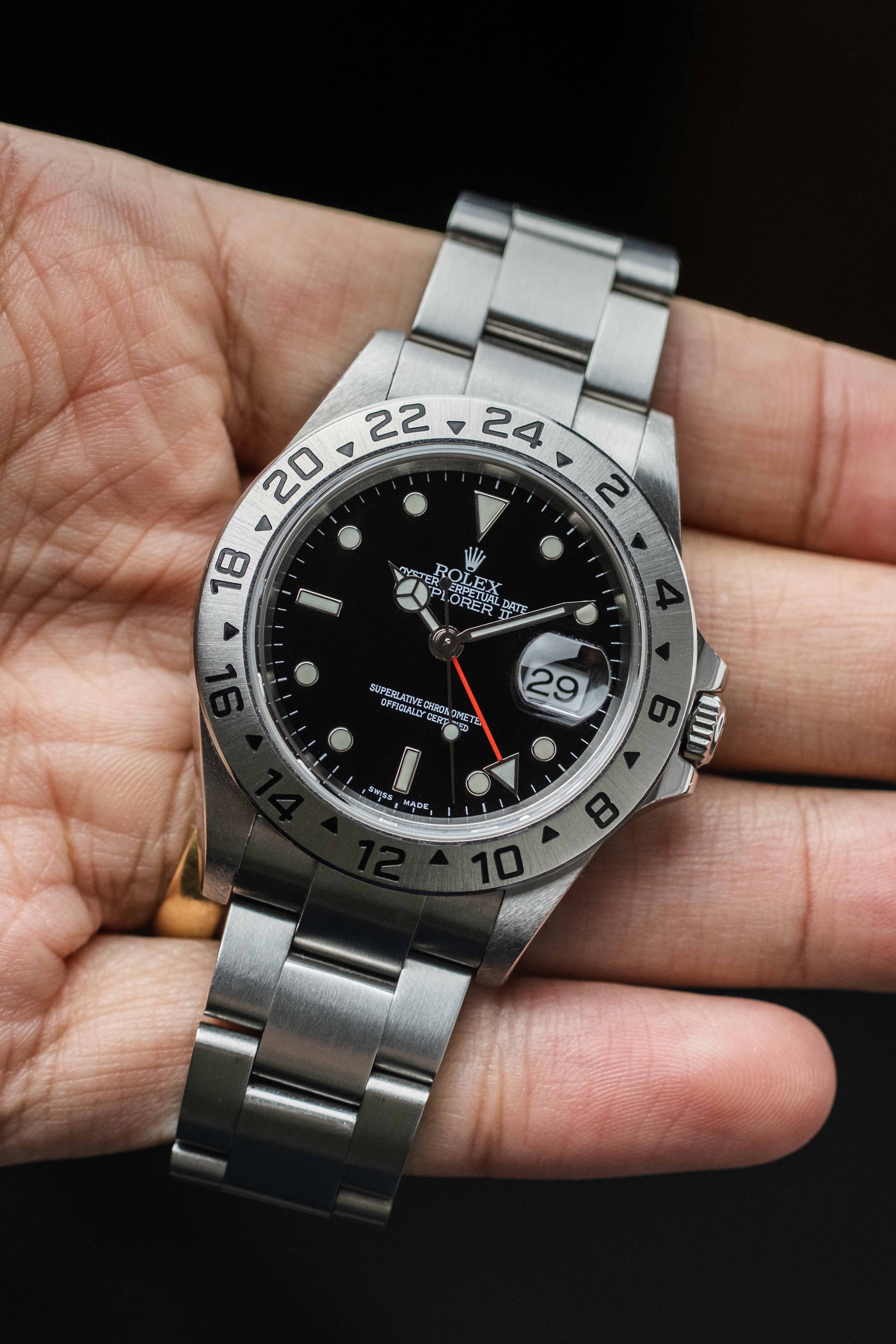Rolex Explorer II Ref. 16570 'Black' Dial 2006 w/ Box & Papers