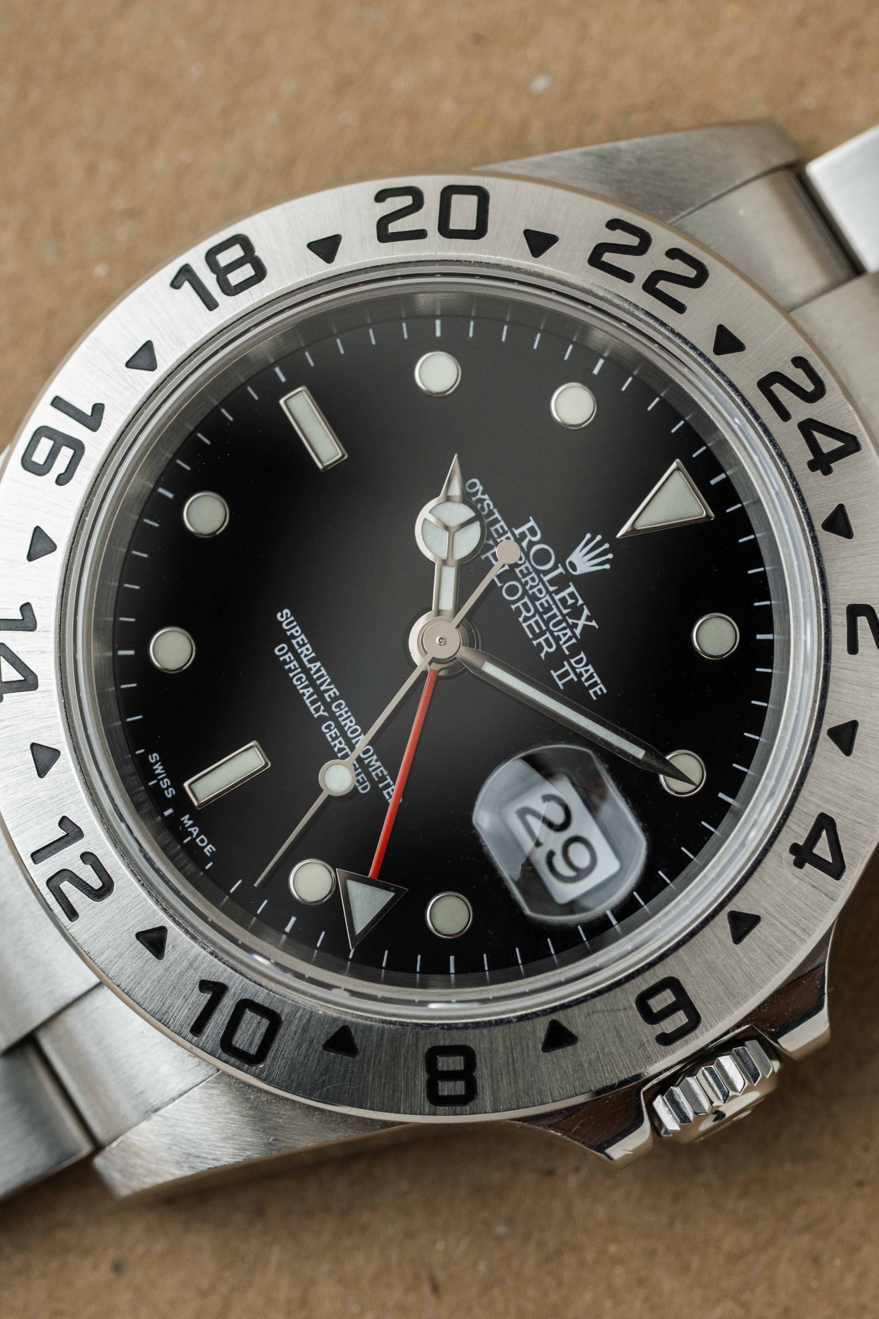 Rolex Explorer II Ref. 16570 'Black' Dial 2006 w/ Box & Papers
