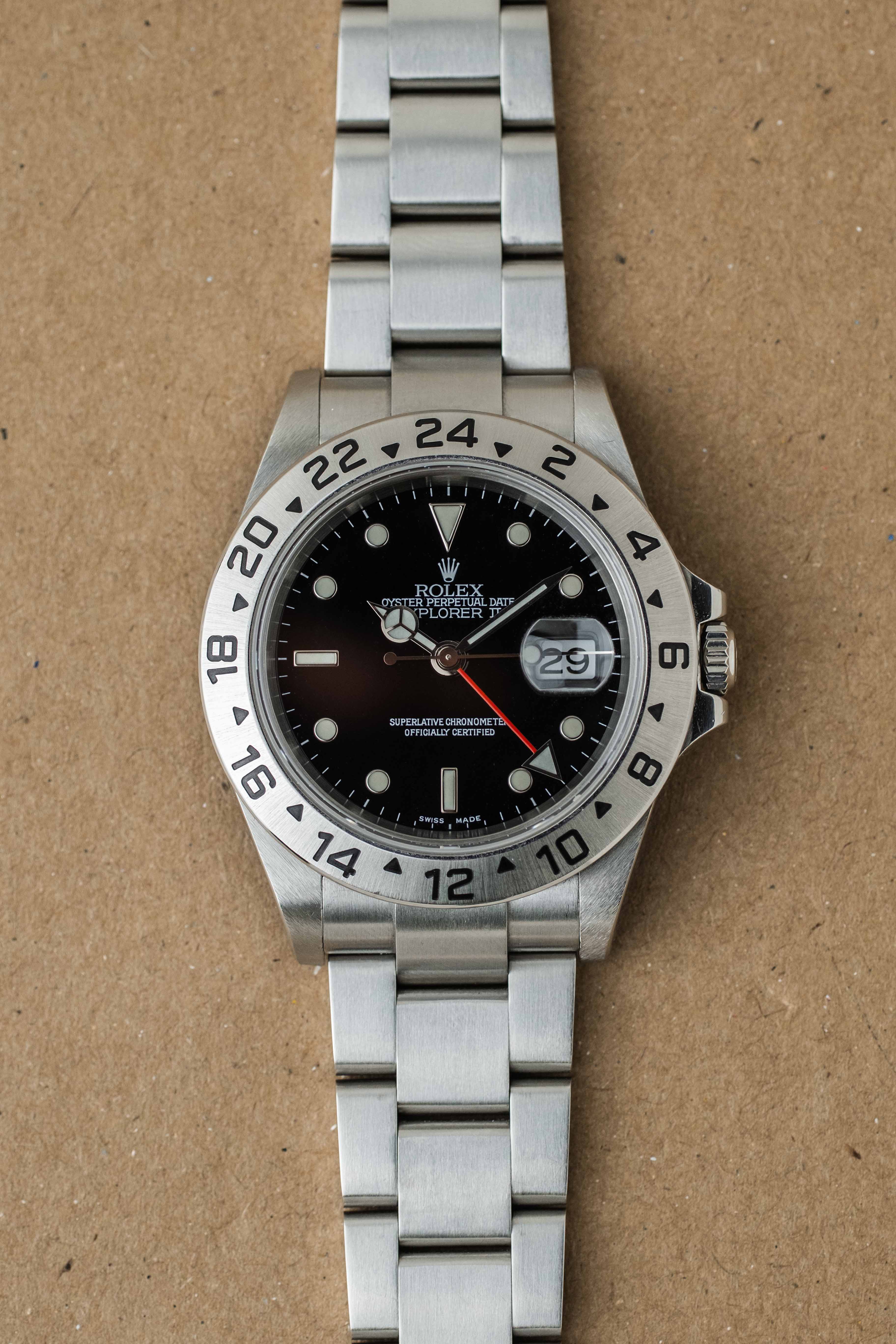 Rolex Explorer II Ref. 16570 'Black' Dial 2006 w/ Box & Papers