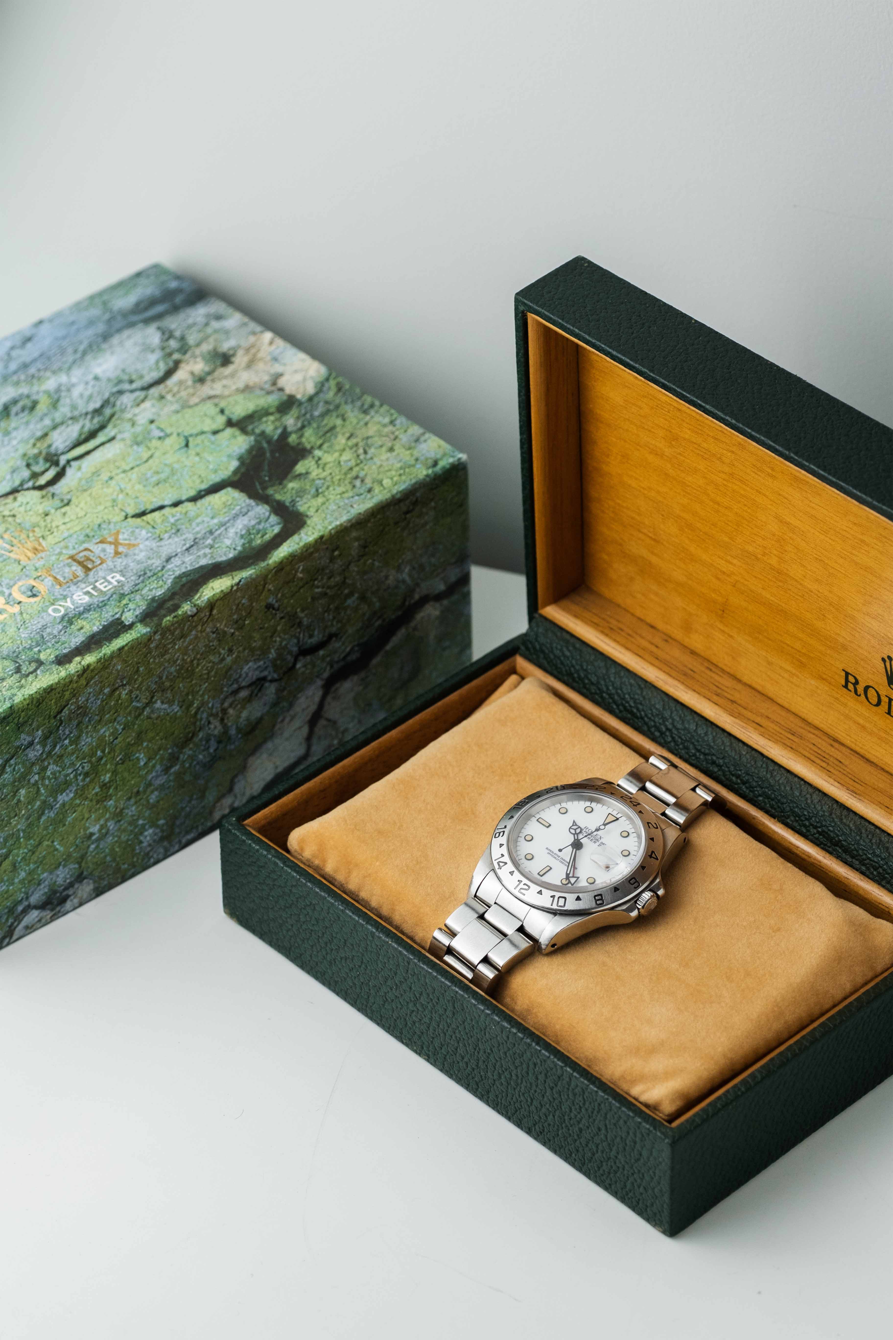 Rolex Explorer II Ref. 16570 'Chicchi di Mais' 1996 w/ Box