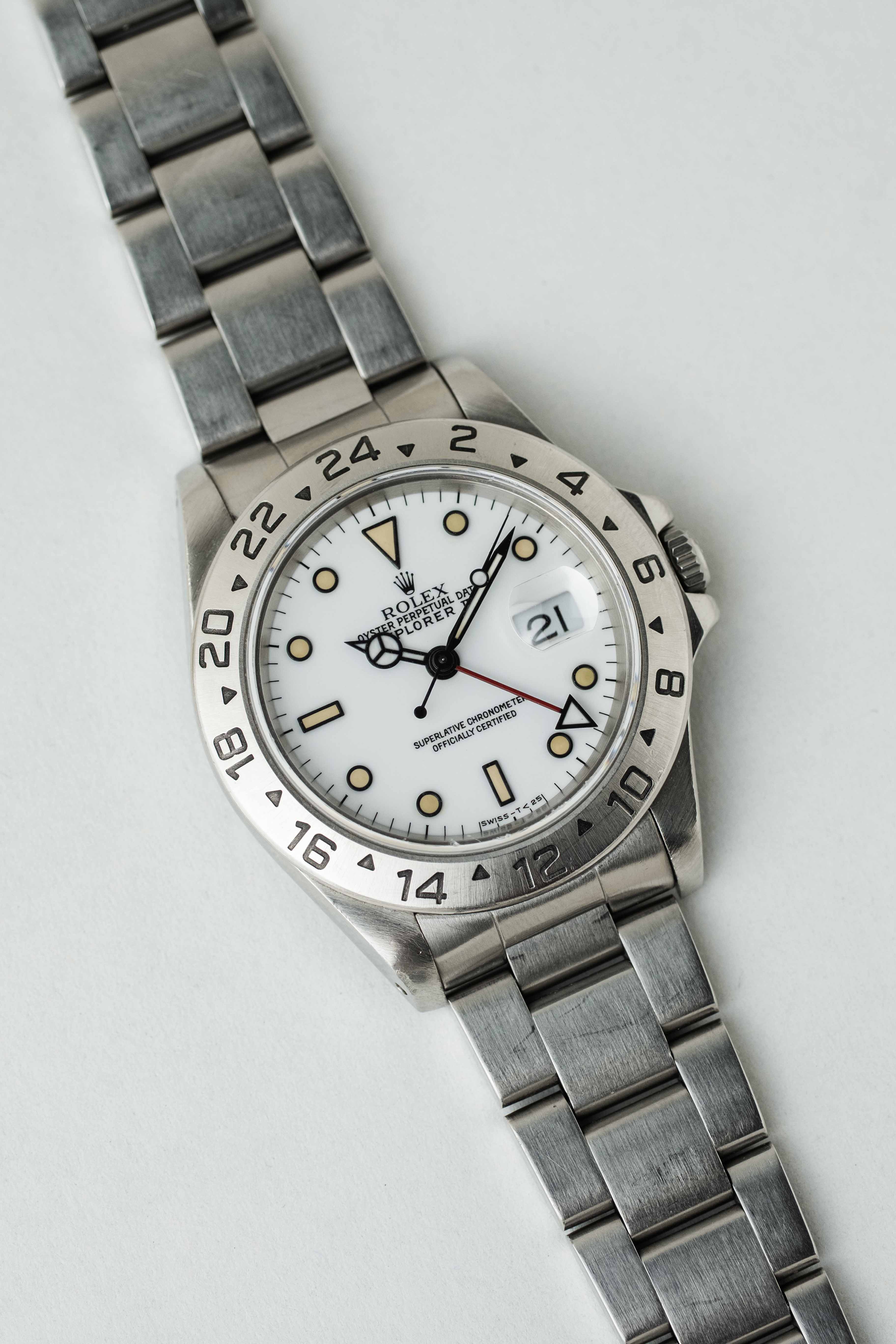 Rolex Explorer II Ref. 16570 'Chicchi di Mais' 1996 w/ Box
