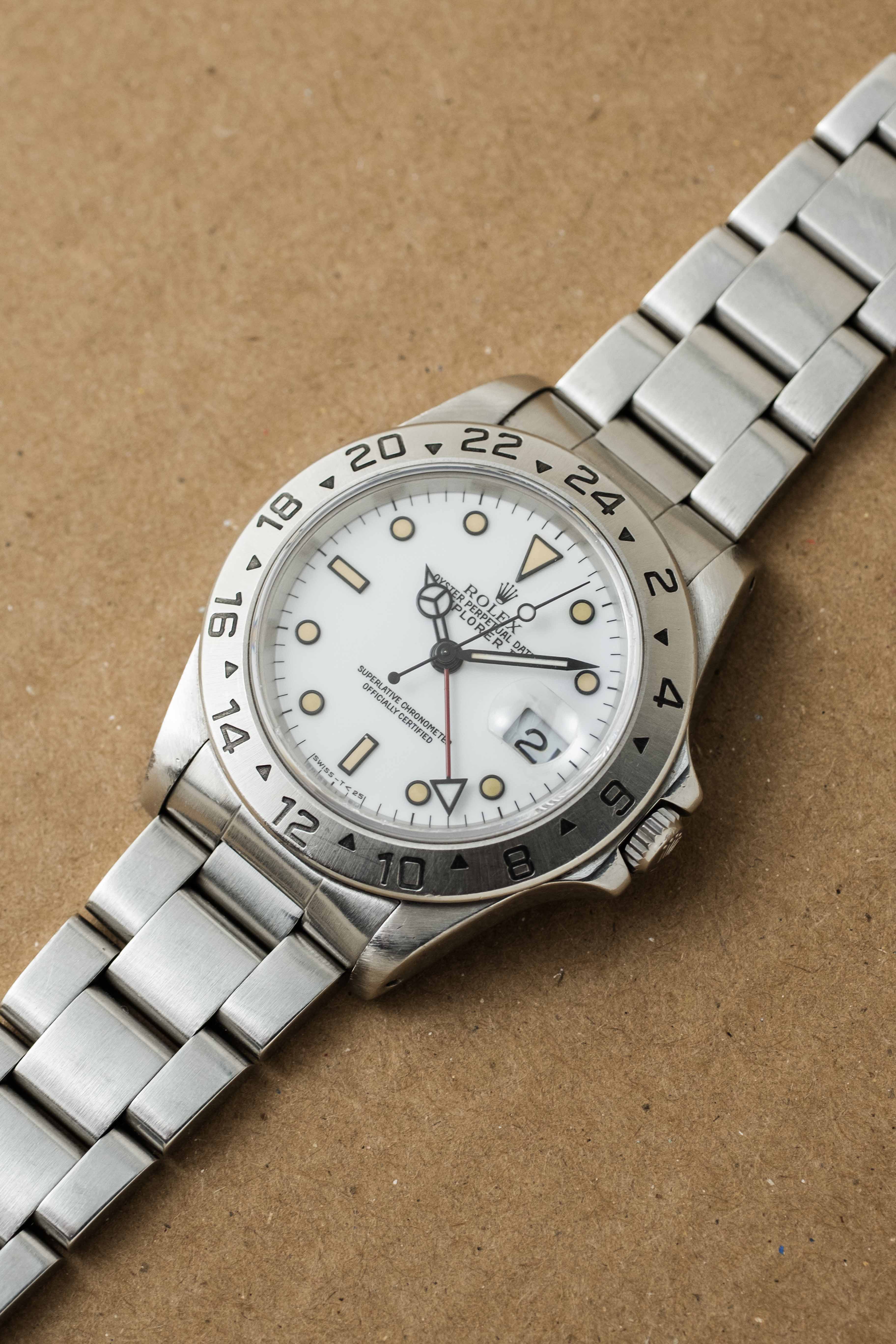 Rolex Explorer II Ref. 16570 'Chicchi di Mais' 1996 w/ Box