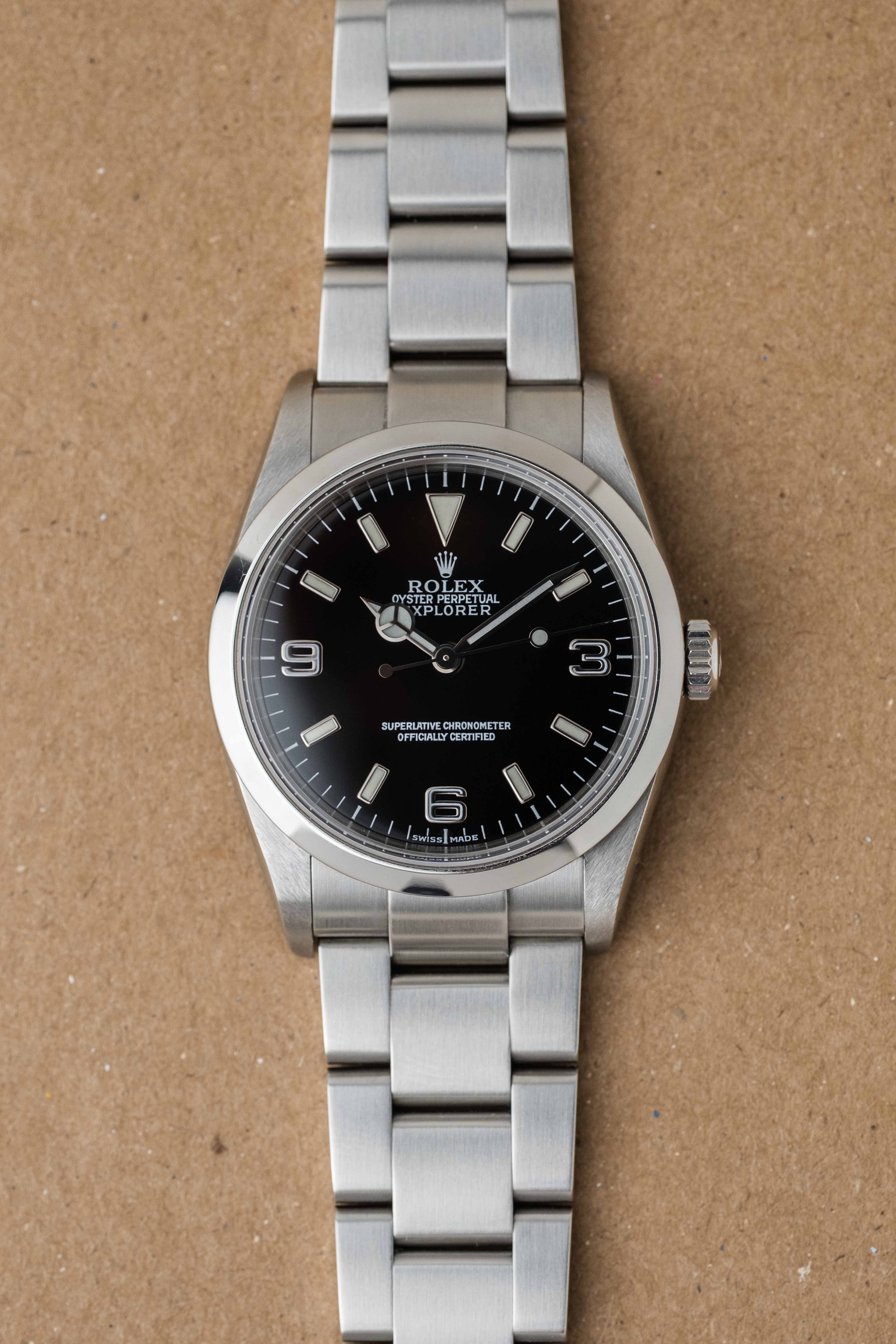 Rolex Explorer I Ref. 114270 2006 w/ Box & Papers