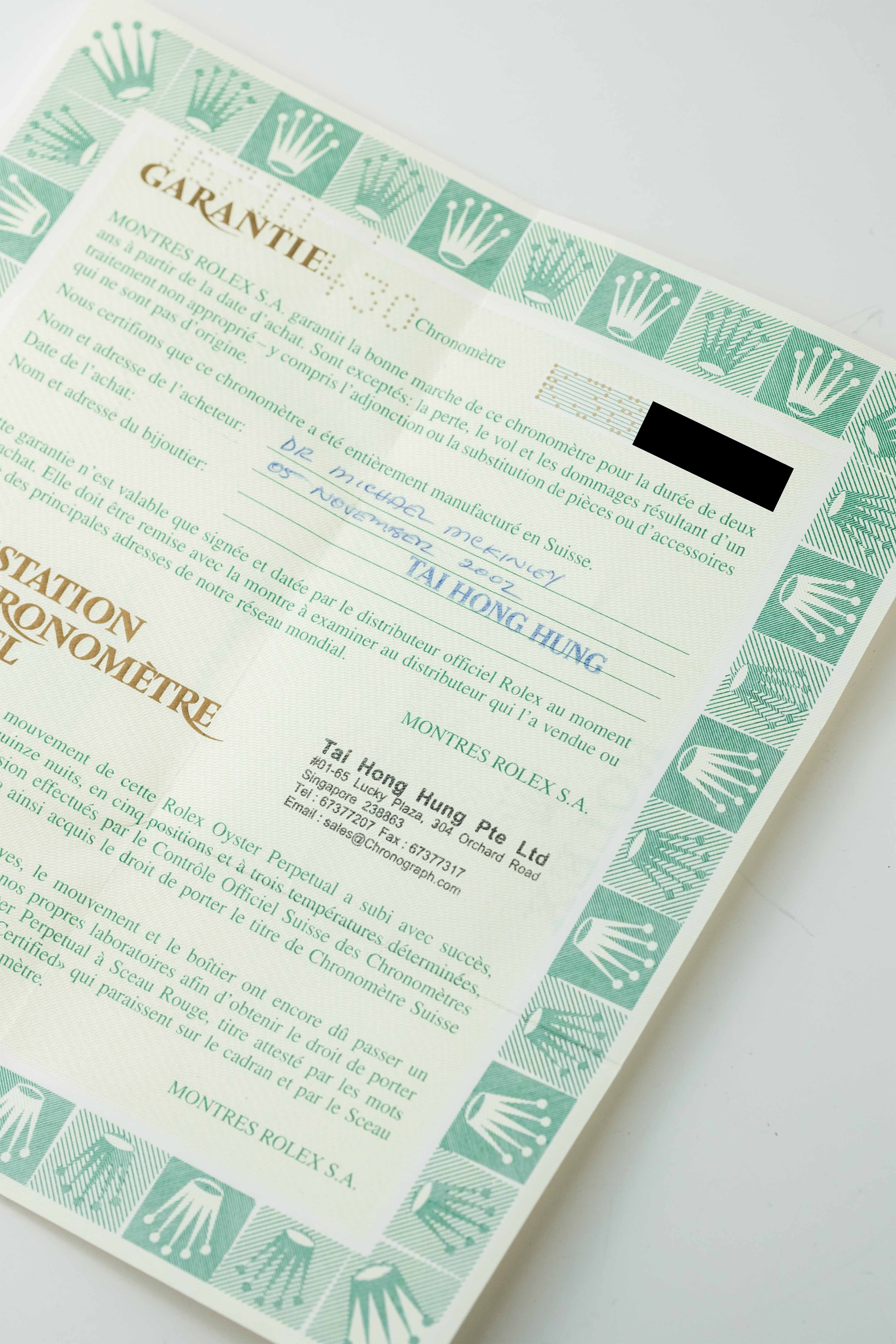 Rolex GMT-Master II 'Pepsi' Ref. 16710 2002 w/ Box & Papers