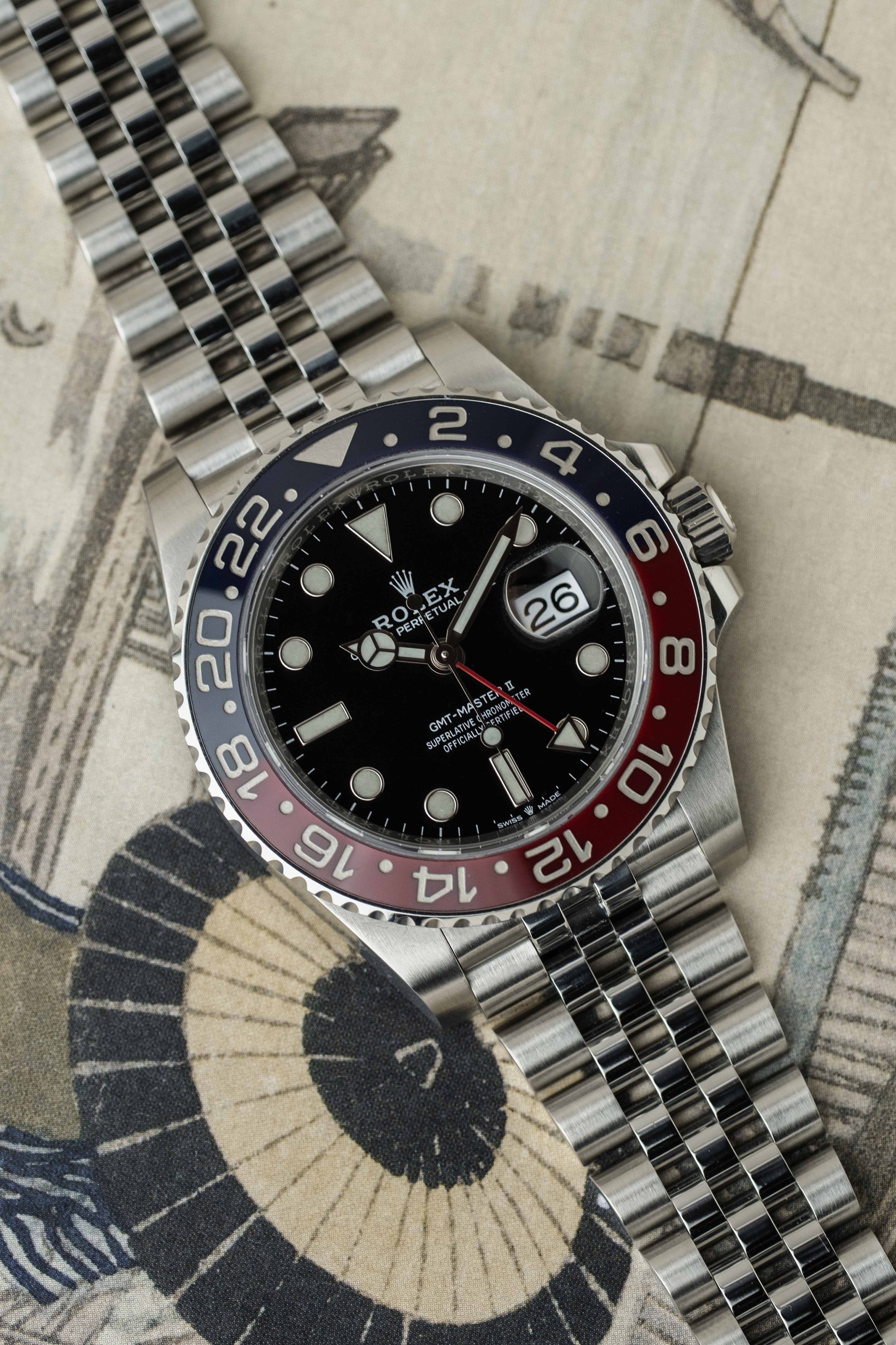Rolex GMT-Master II Ref. 126710BLRO 'Pepsi' 2021 w/ Box & Papers
