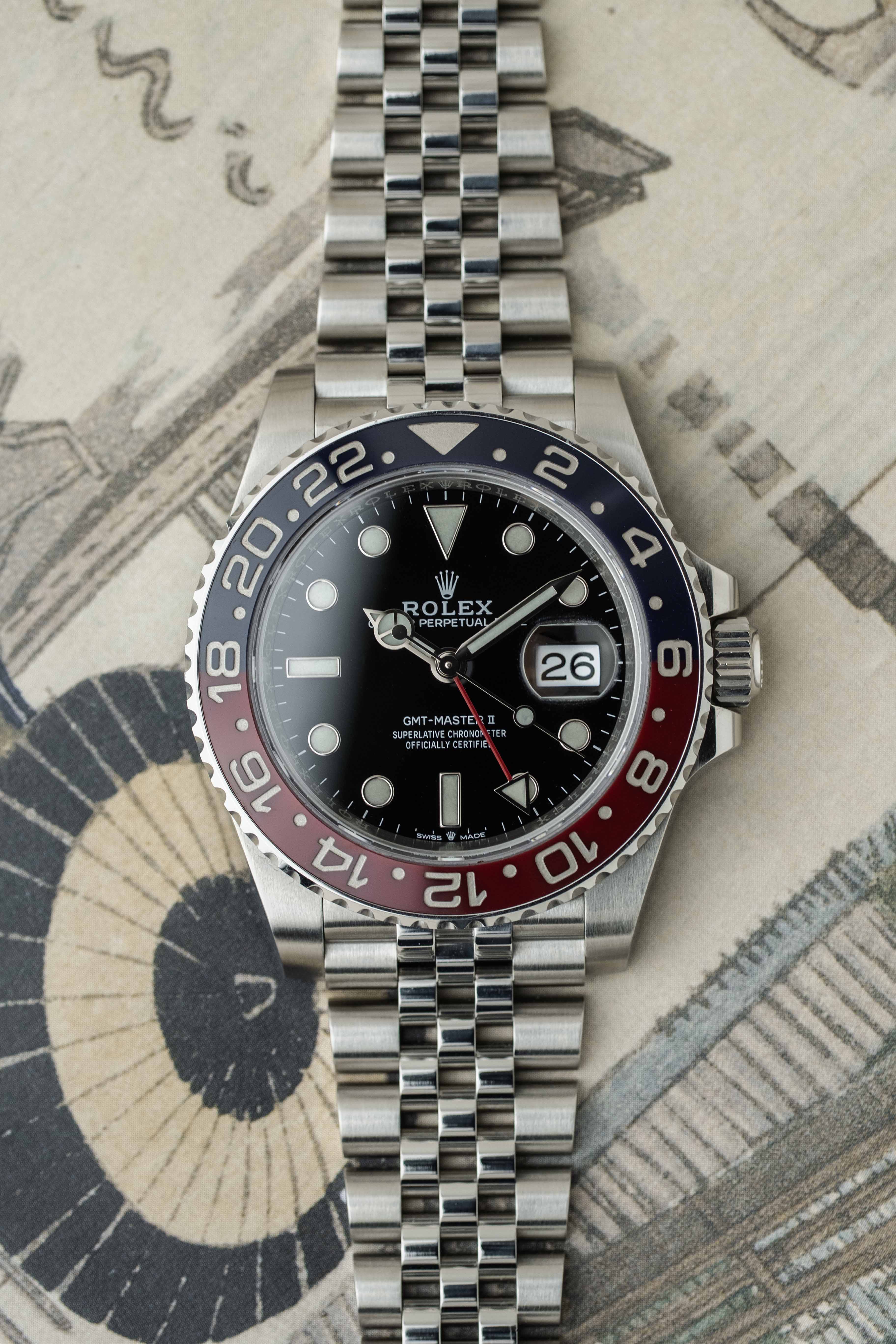 Rolex GMT-Master II Ref. 126710BLRO 'Pepsi' 2021 w/ Box & Papers