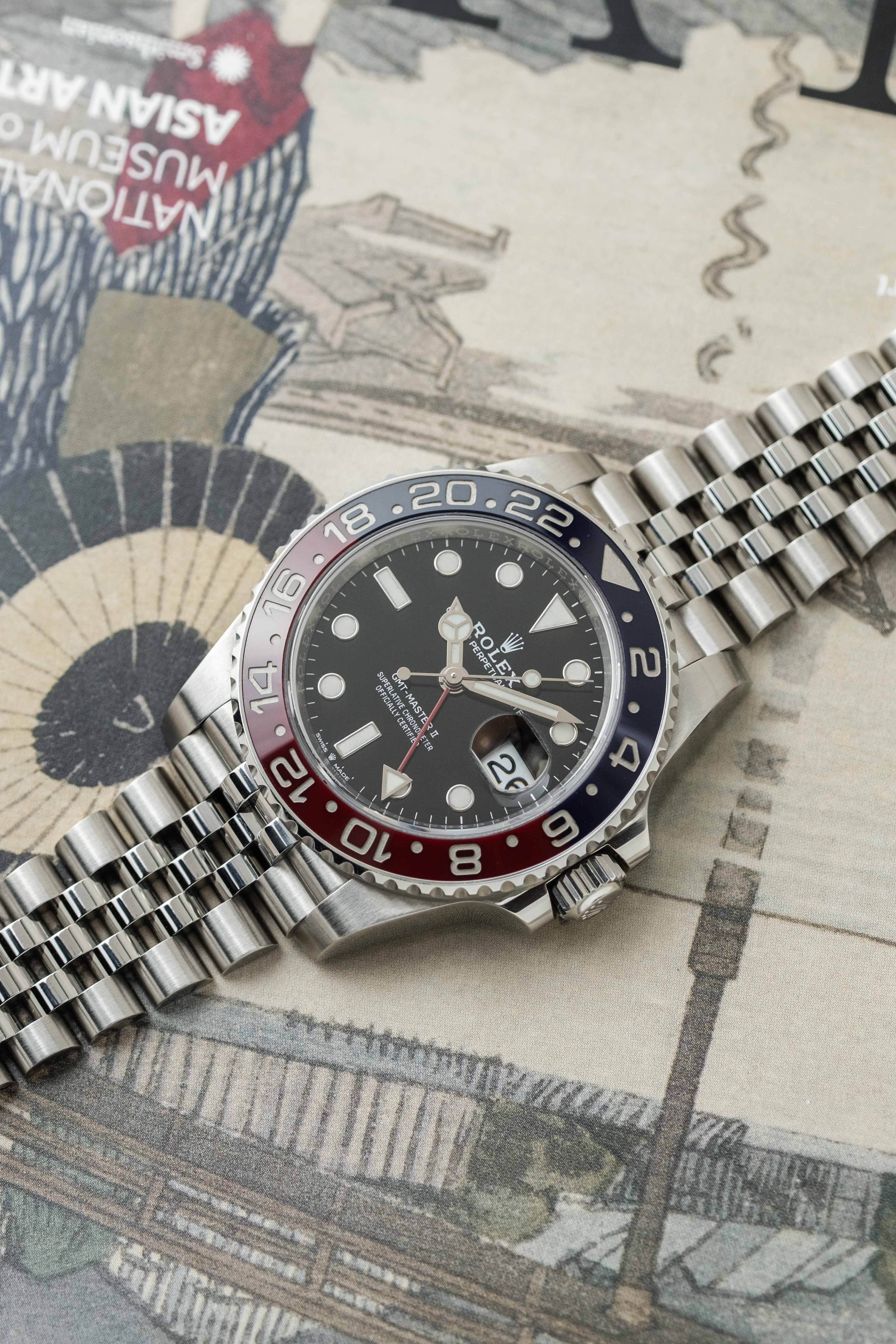 Rolex GMT-Master II Ref. 126710BLRO 'Pepsi' 2021 w/ Box & Papers