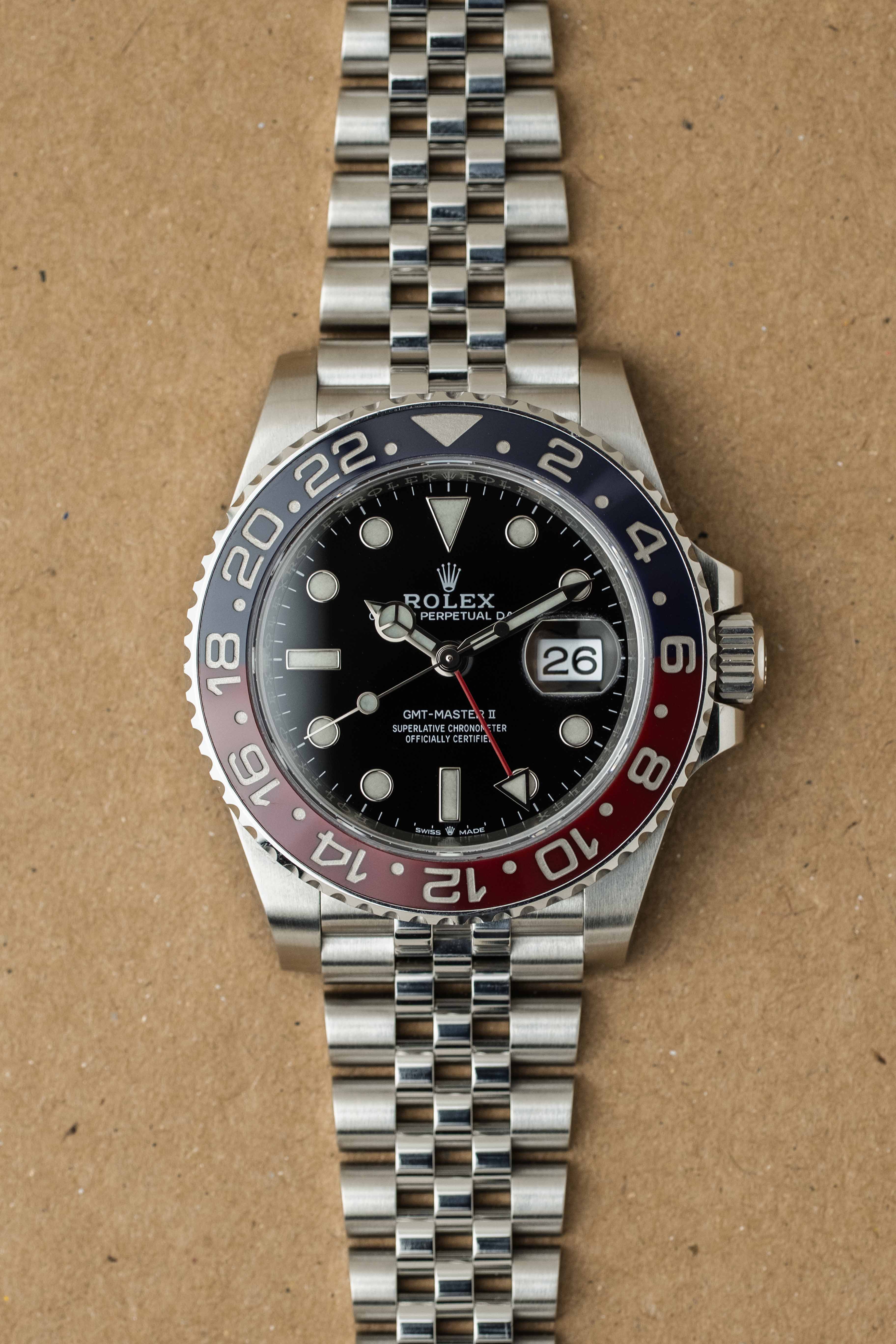 Rolex GMT-Master II Ref. 126710BLRO 'Pepsi' 2021 w/ Box & Papers