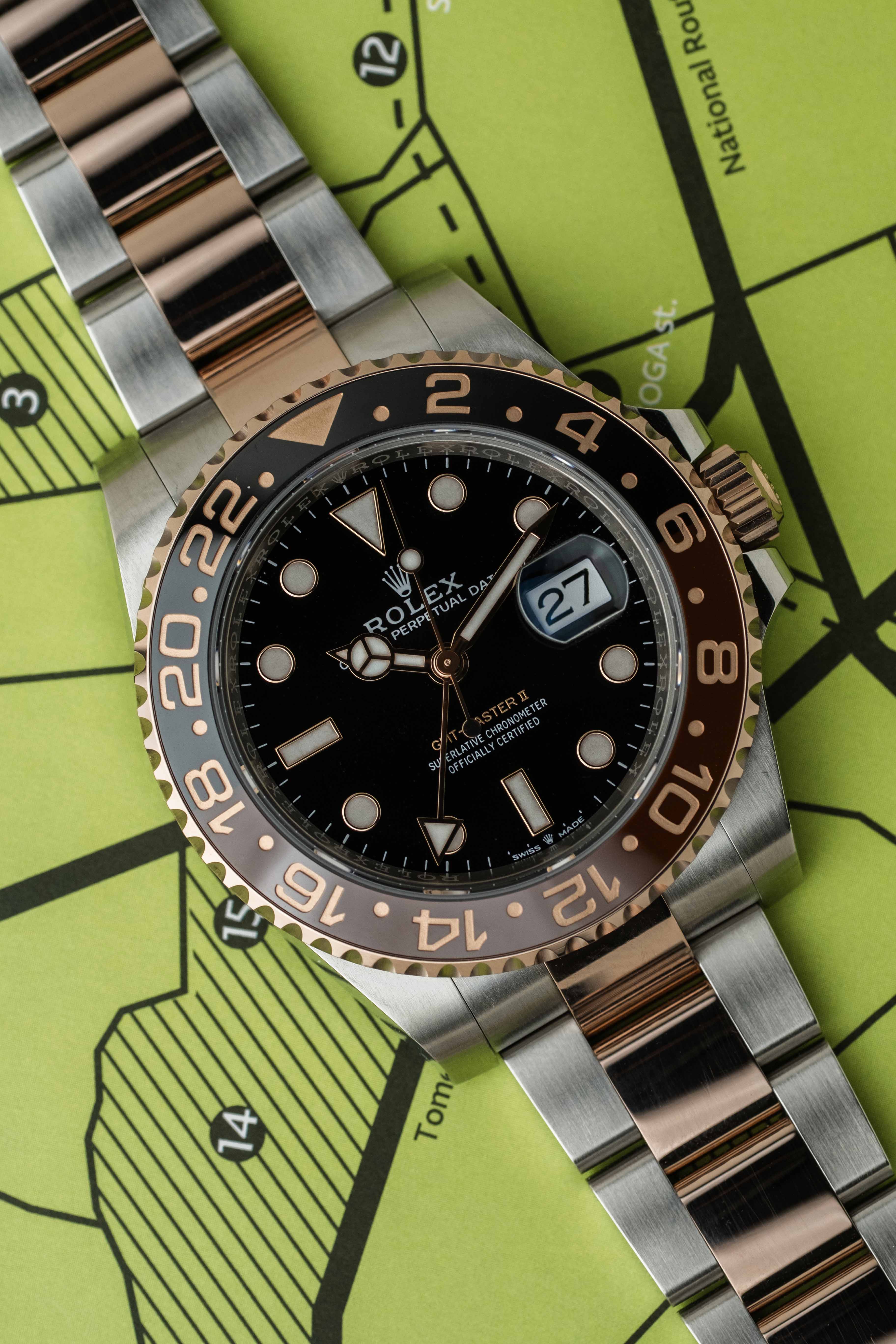 Rolex GMT-Master II Ref. 126711CHNR 2023 'Rootbeer' w/ Box & Papers