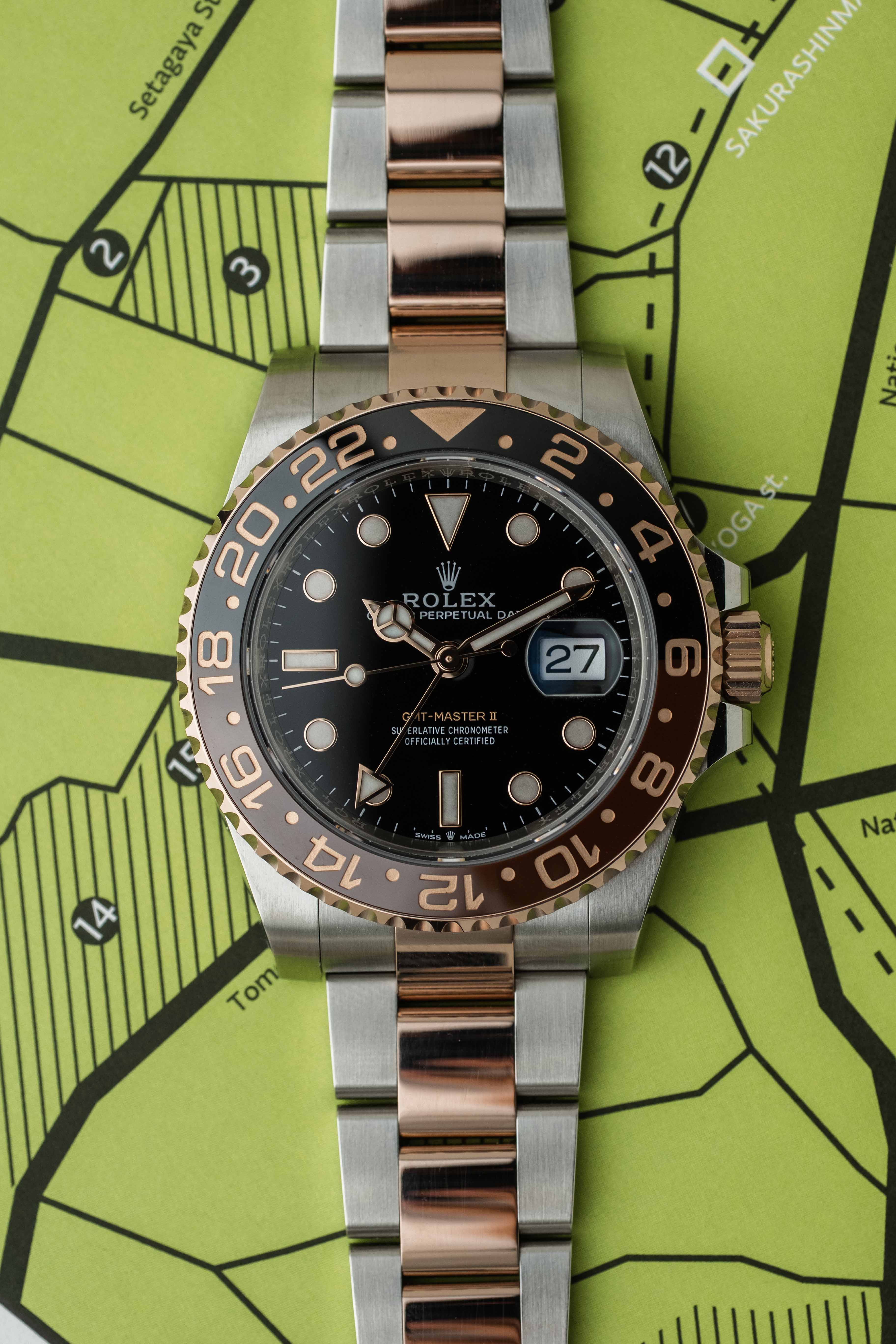 Rolex GMT-Master II Ref. 126711CHNR 2023 'Rootbeer' w/ Box & Papers
