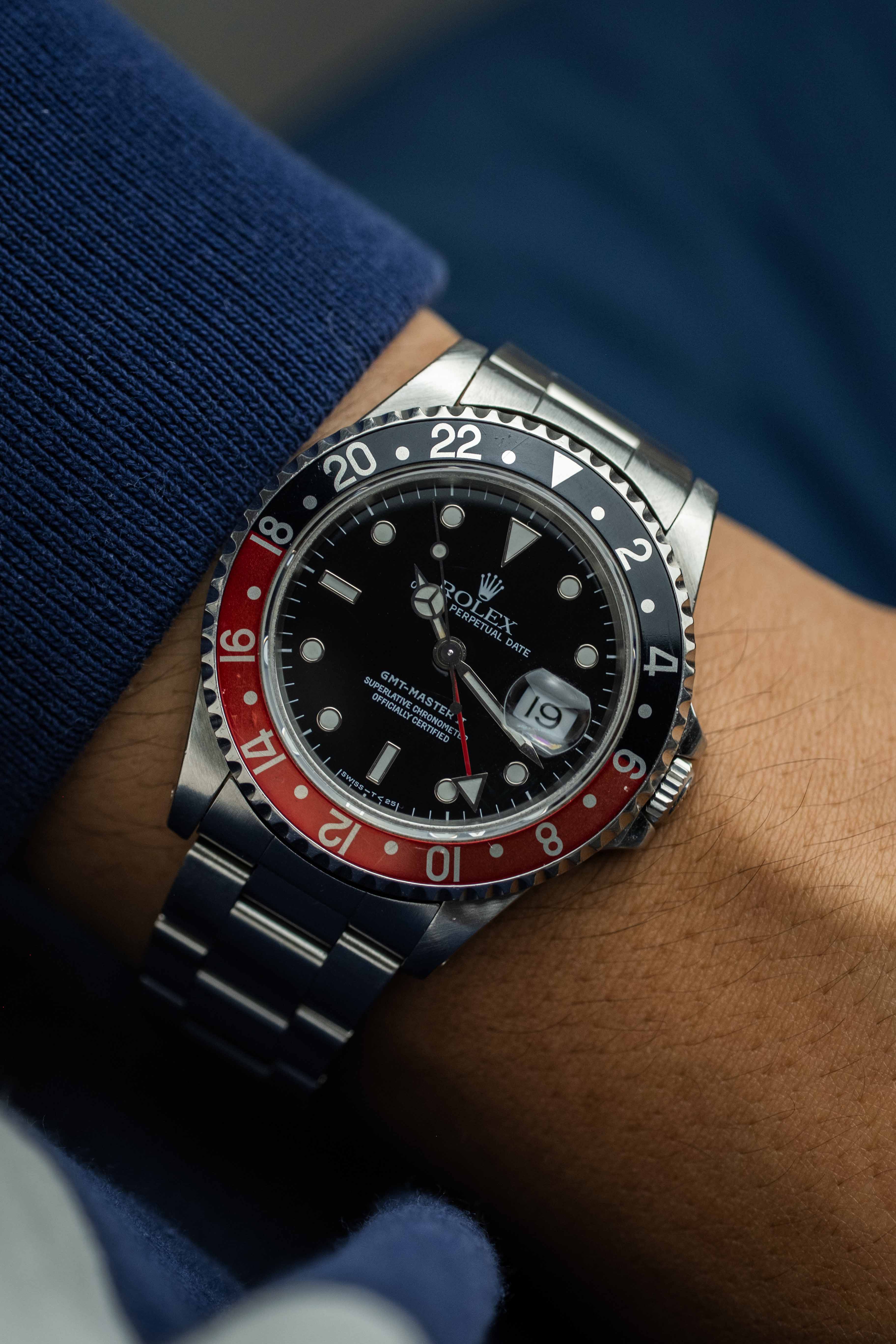Rolex GMT-Master II 'Coke' Ref. 16710 1993 w/ Box & Papers