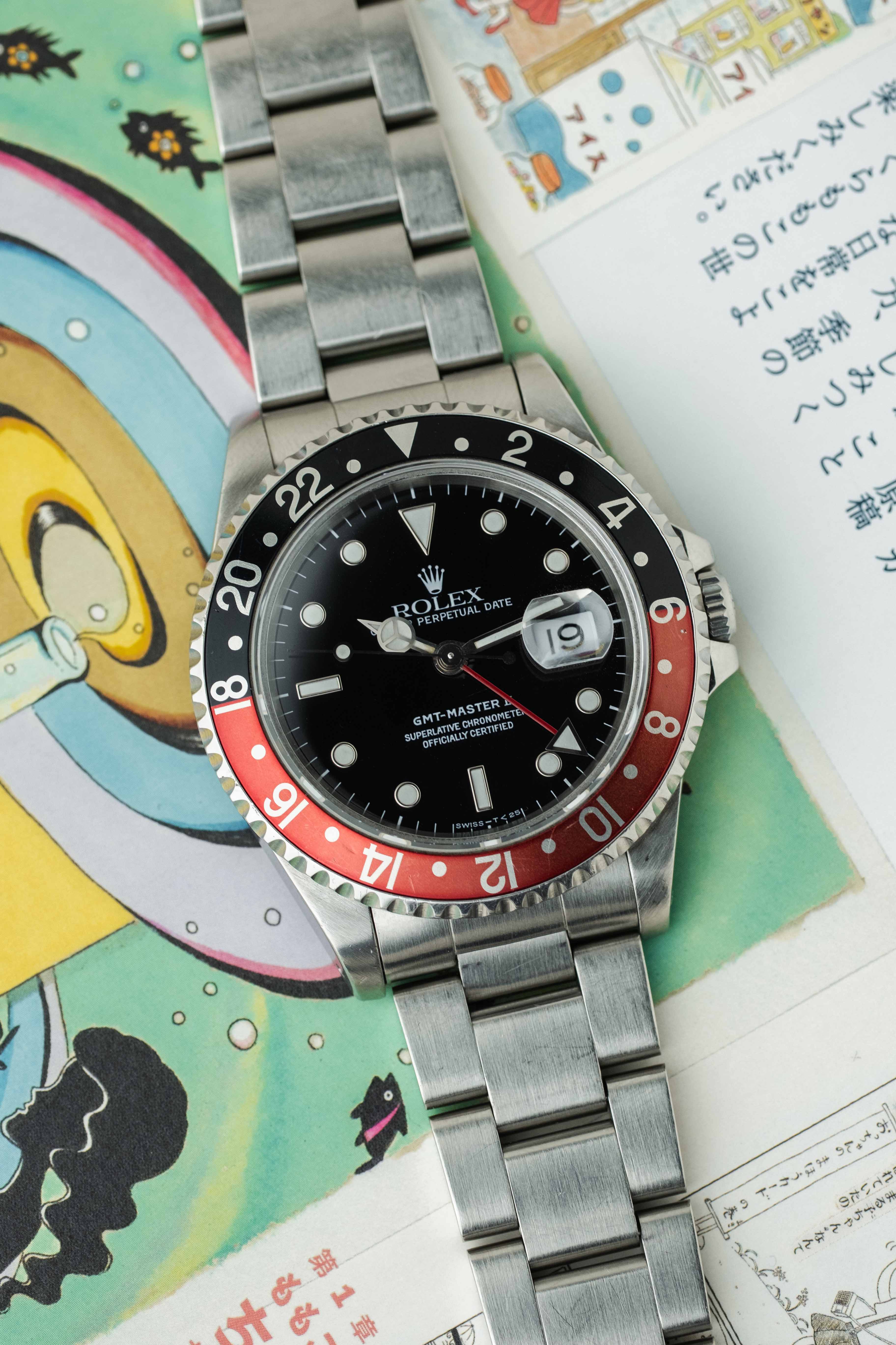 Rolex GMT-Master II 'Coke' Ref. 16710 1993 w/ Box & Papers