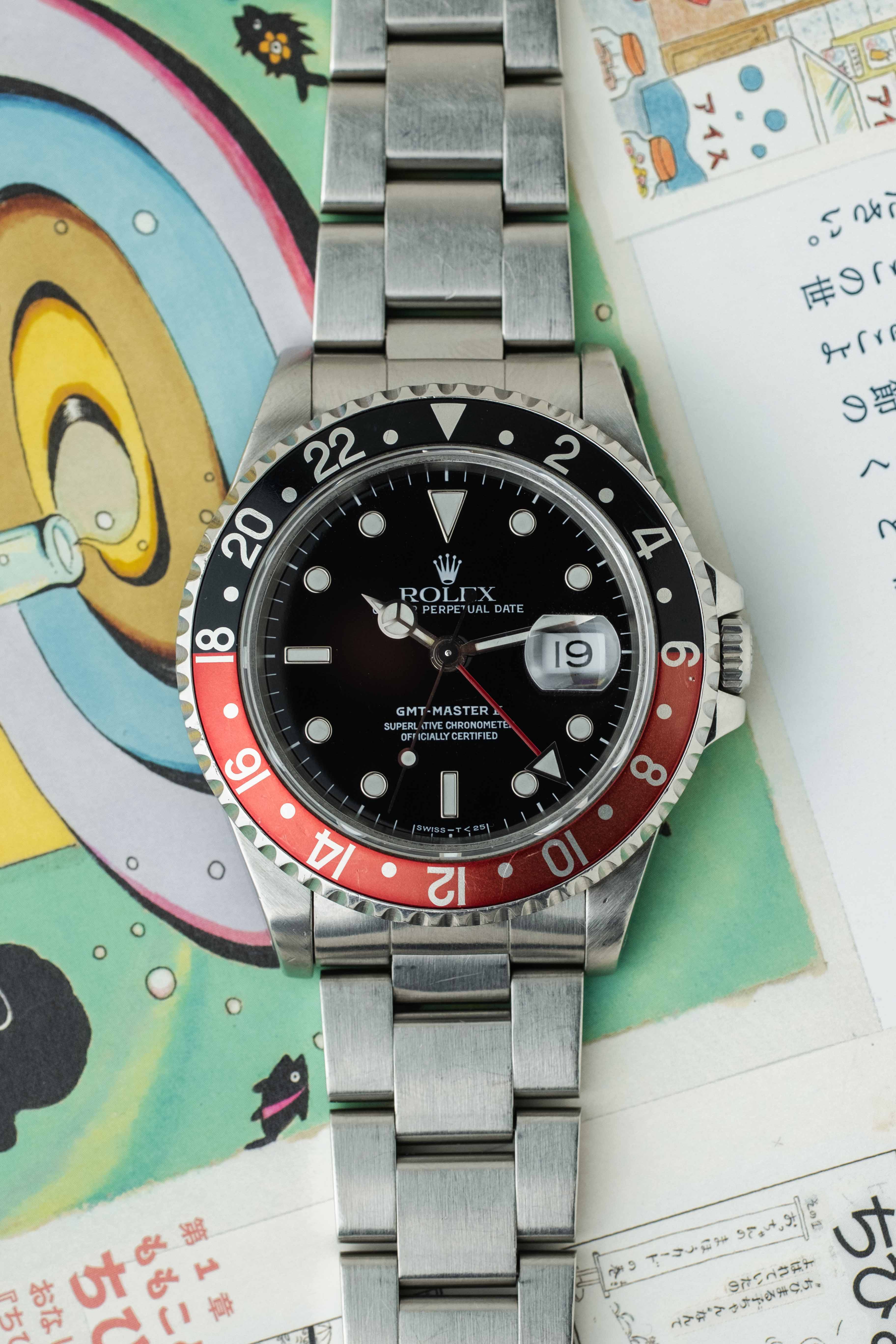 Rolex GMT-Master II 'Coke' Ref. 16710 1993 w/ Box & Papers