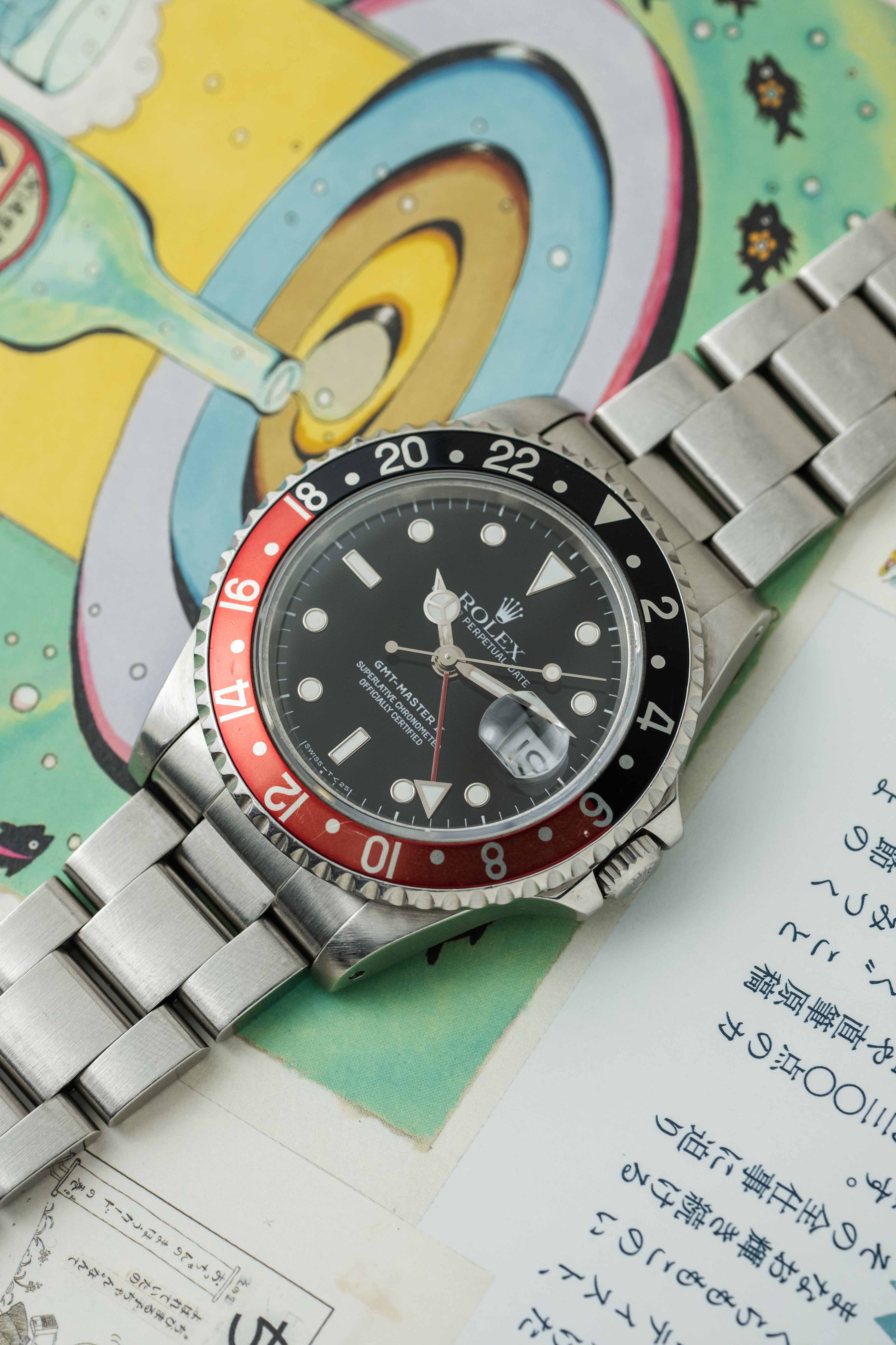 Rolex GMT-Master II 'Coke' Ref. 16710 1993 w/ Box & Papers