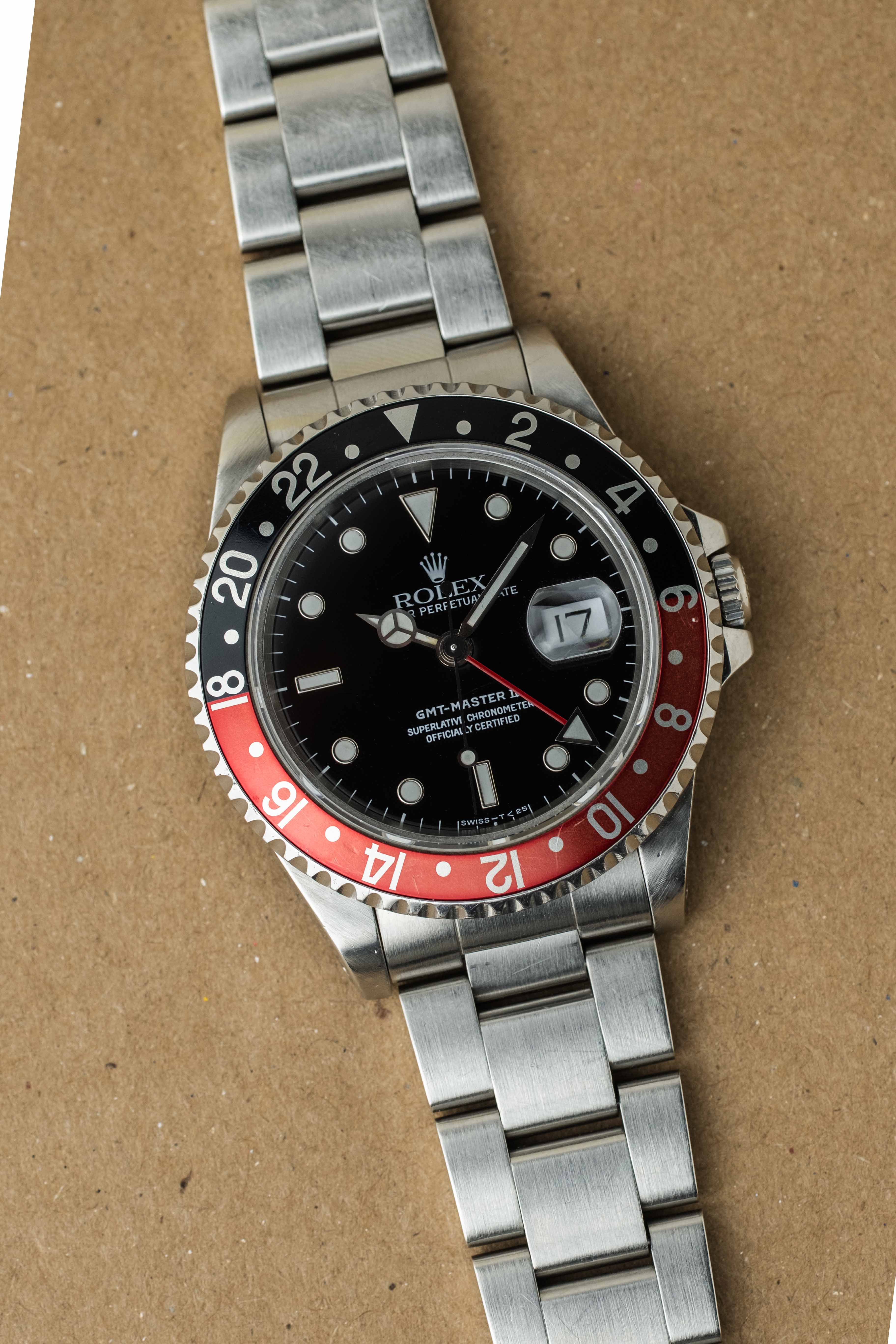Rolex GMT-Master II 'Coke' Ref. 16710 1993 w/ Box & Papers